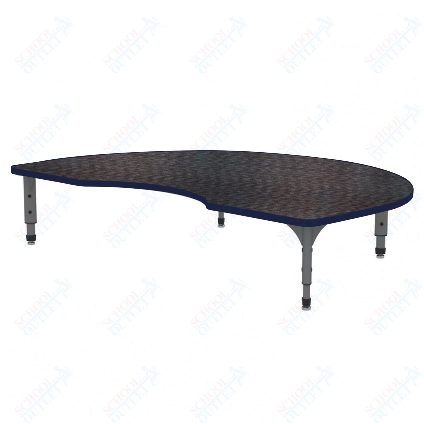 Marco Kidney Floor Table 48" x 72" Adjustable Height 12"-15" (38-2268-MC)