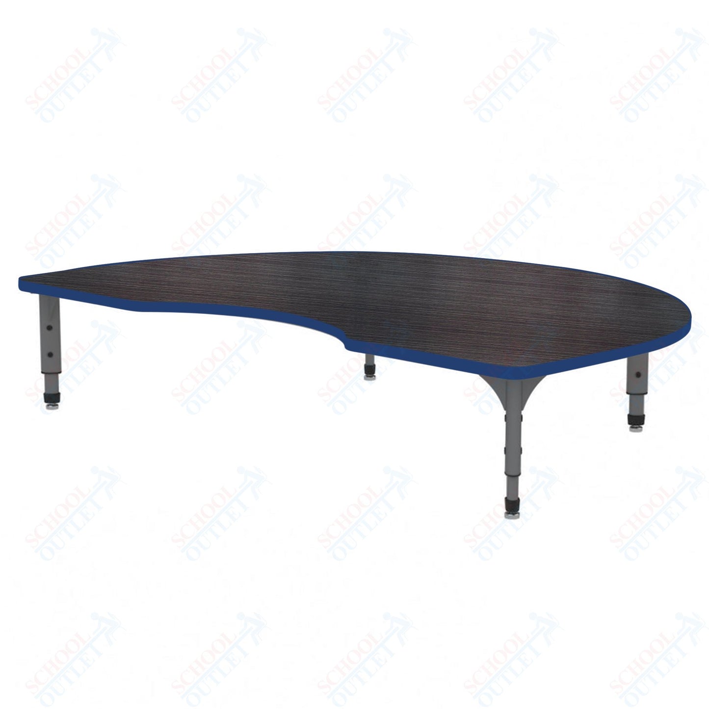 Marco Kidney Floor Table 48" x 72" Adjustable Height 12"-15" (38-2268-MC)