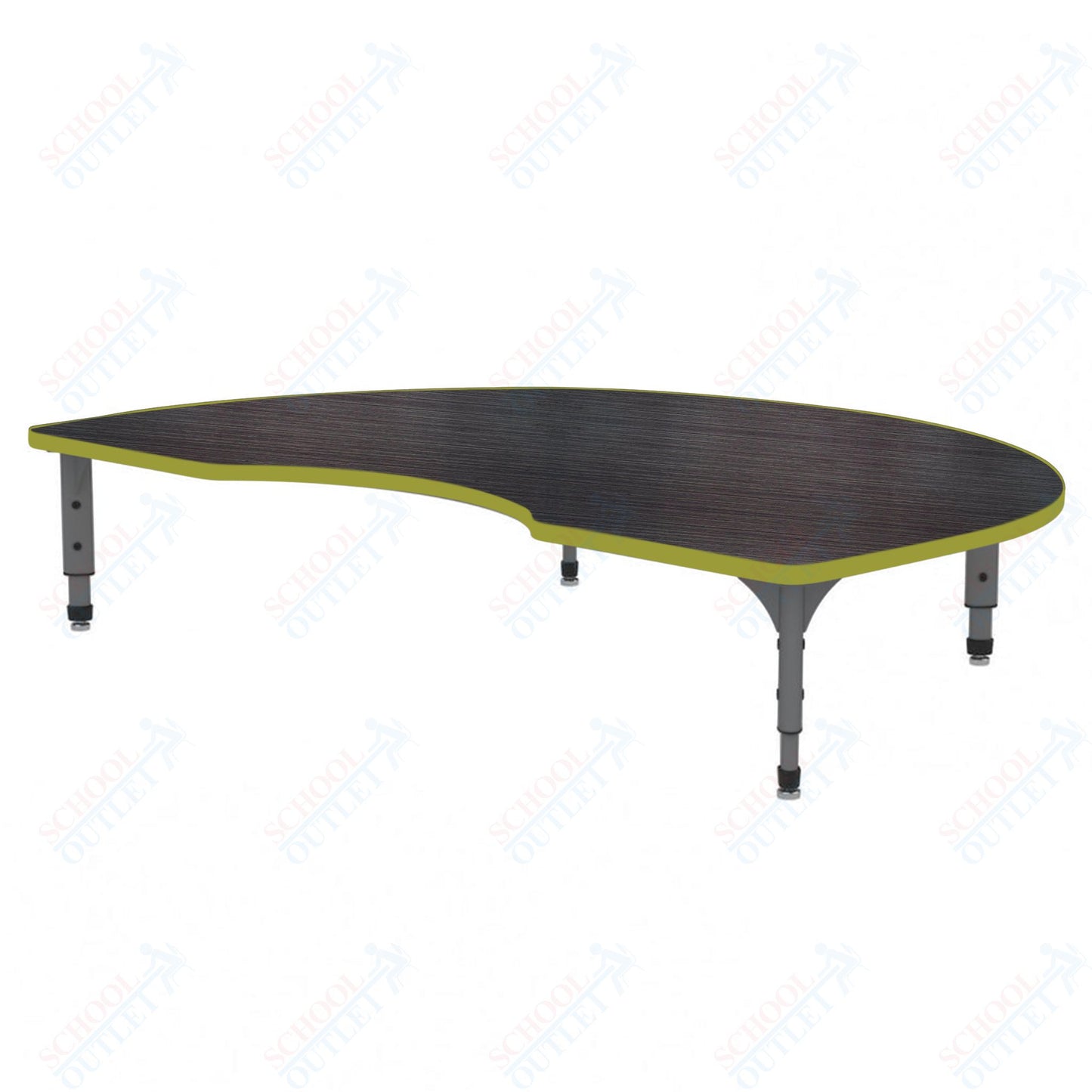 Marco Kidney Floor Table 48" x 72" Adjustable Height 12"-15" (38-2268-MC)