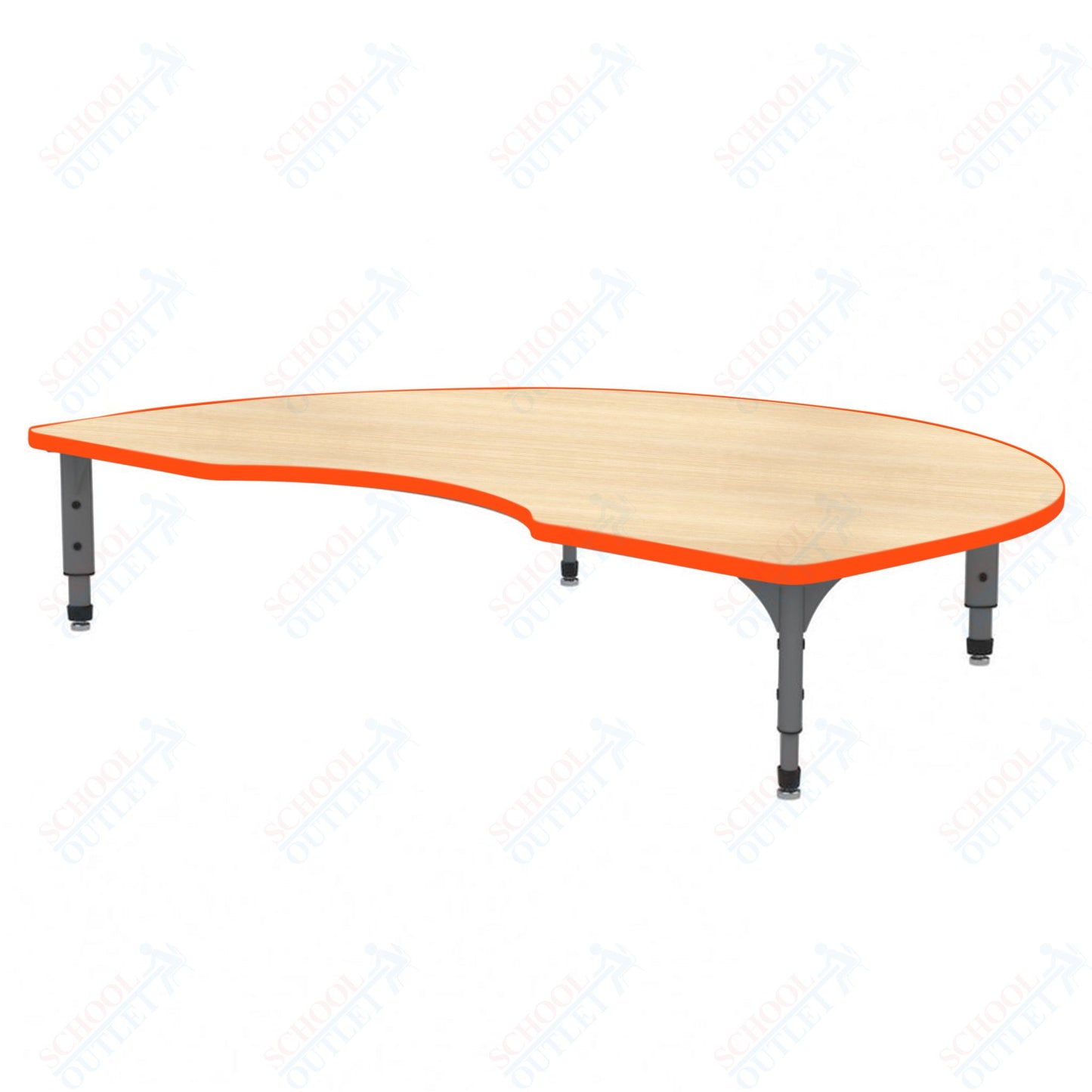 Marco Kidney Floor Table 48" x 72" Adjustable Height 12"-15" (38-2268-MC)