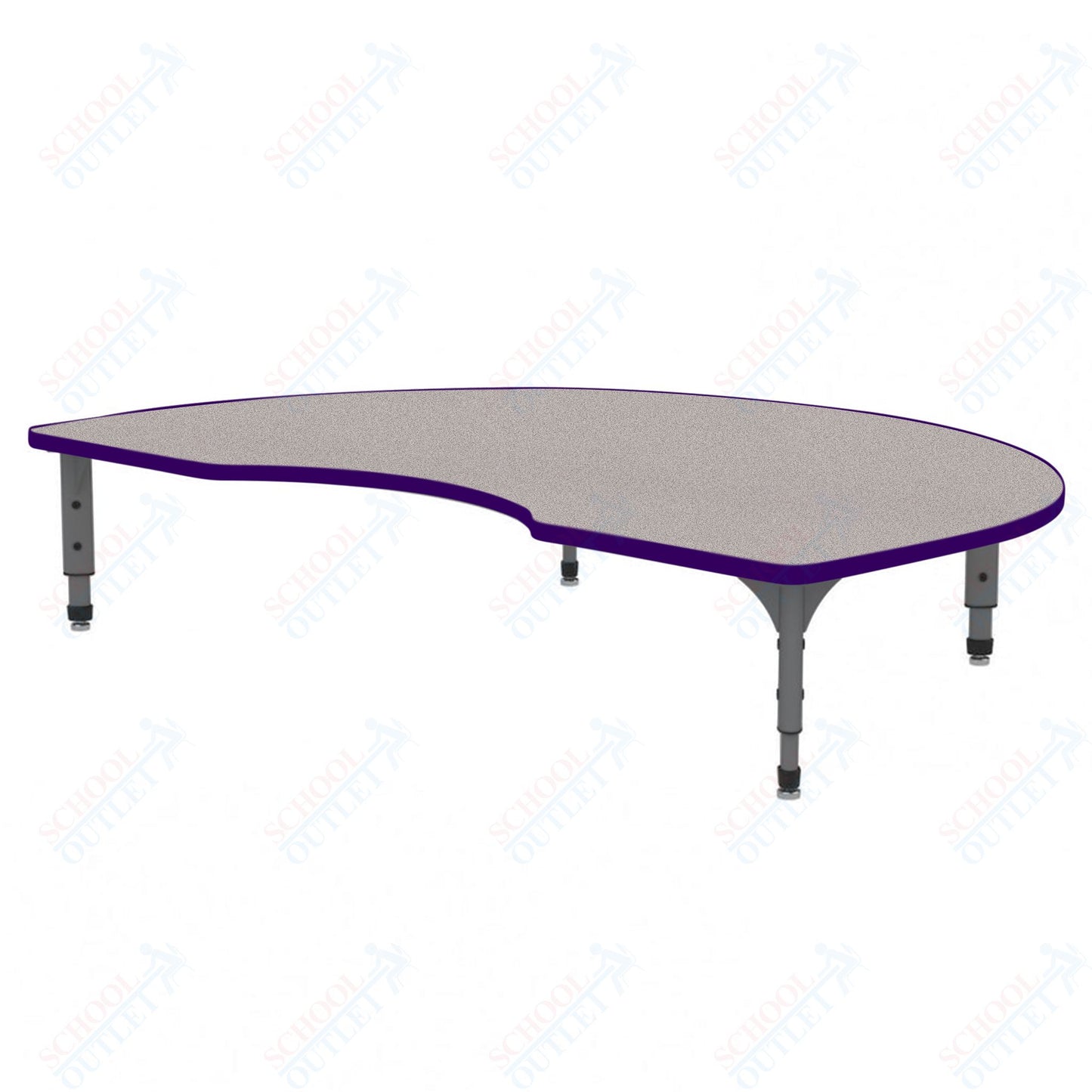 Marco Kidney Floor Table 48" x 72" Adjustable Height 12"-15" (38-2268-MC)