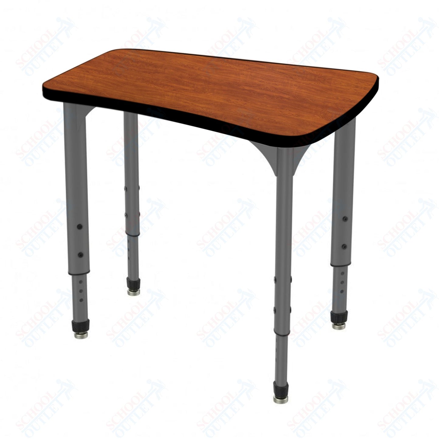 Marco Apex Series Flare Preschool Collaborative Desk 30" x 24" Adjustable Height 17"-24" (38-2274-MB)