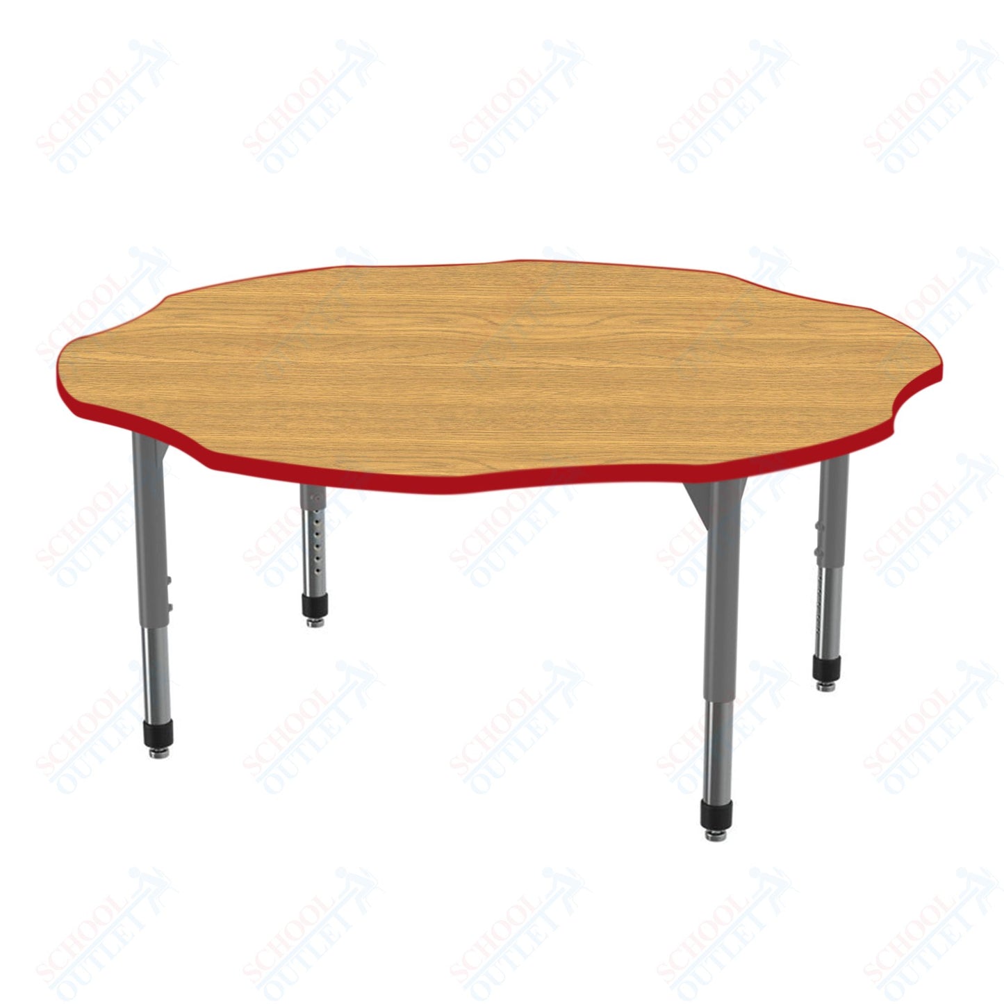 Marco Premier Series 60" Flower Activity Table Adjustable Height 21"-31" (43-2208-MB)