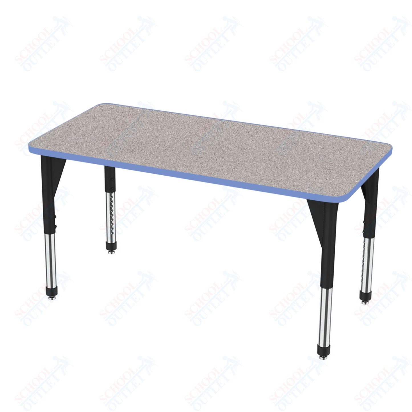 Marco Premier Series Rectangle Activity Table 30" x 60" Adjustable Height 21"-31" (43-2237-MB)