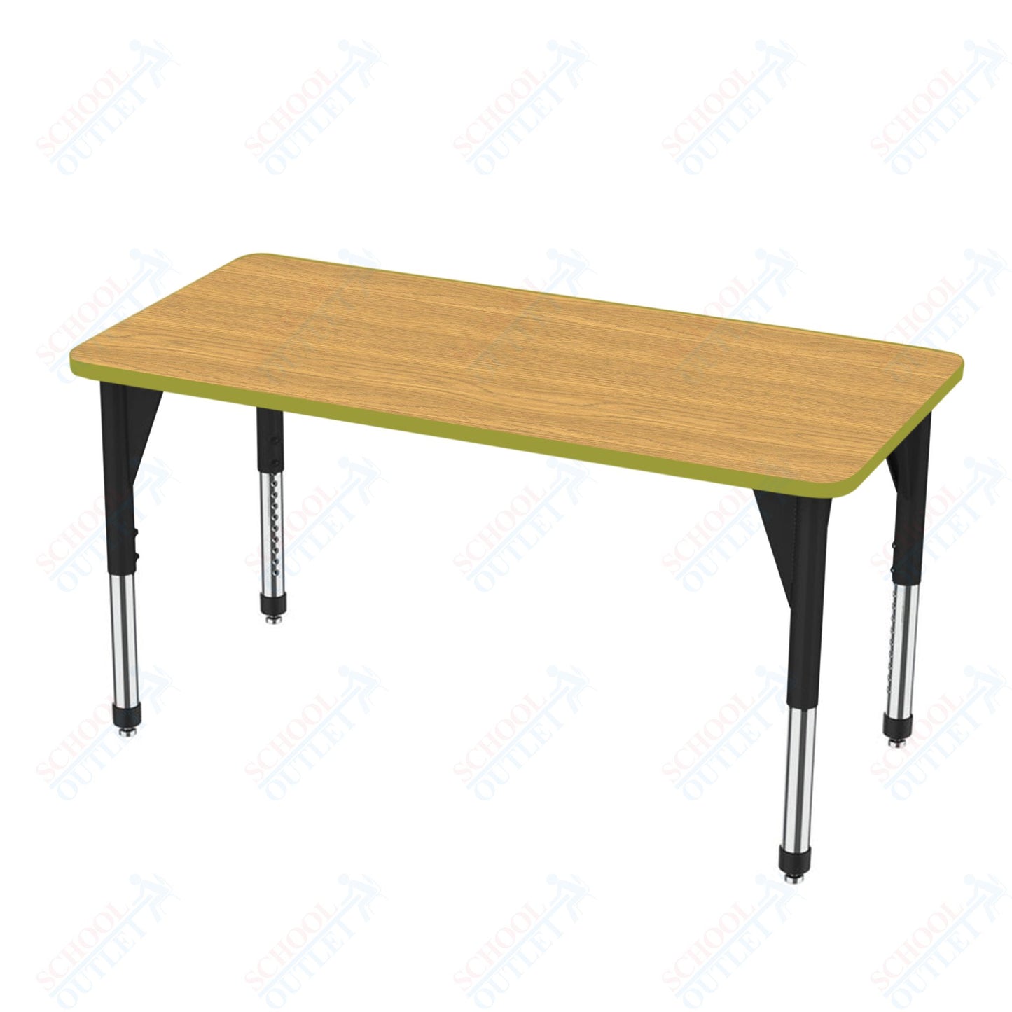 Marco Premier Series Rectangle Activity Table 30" x 60" Adjustable Height 21"-31" (43-2237-MB)