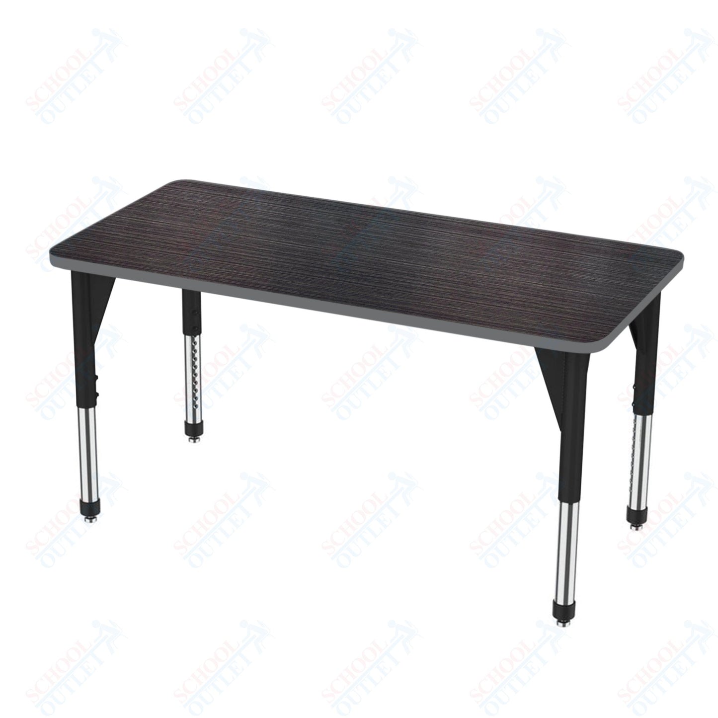 Marco Premier Series Rectangle Activity Table 30" x 60" Adjustable Height 21"-31" (43-2237-MB)