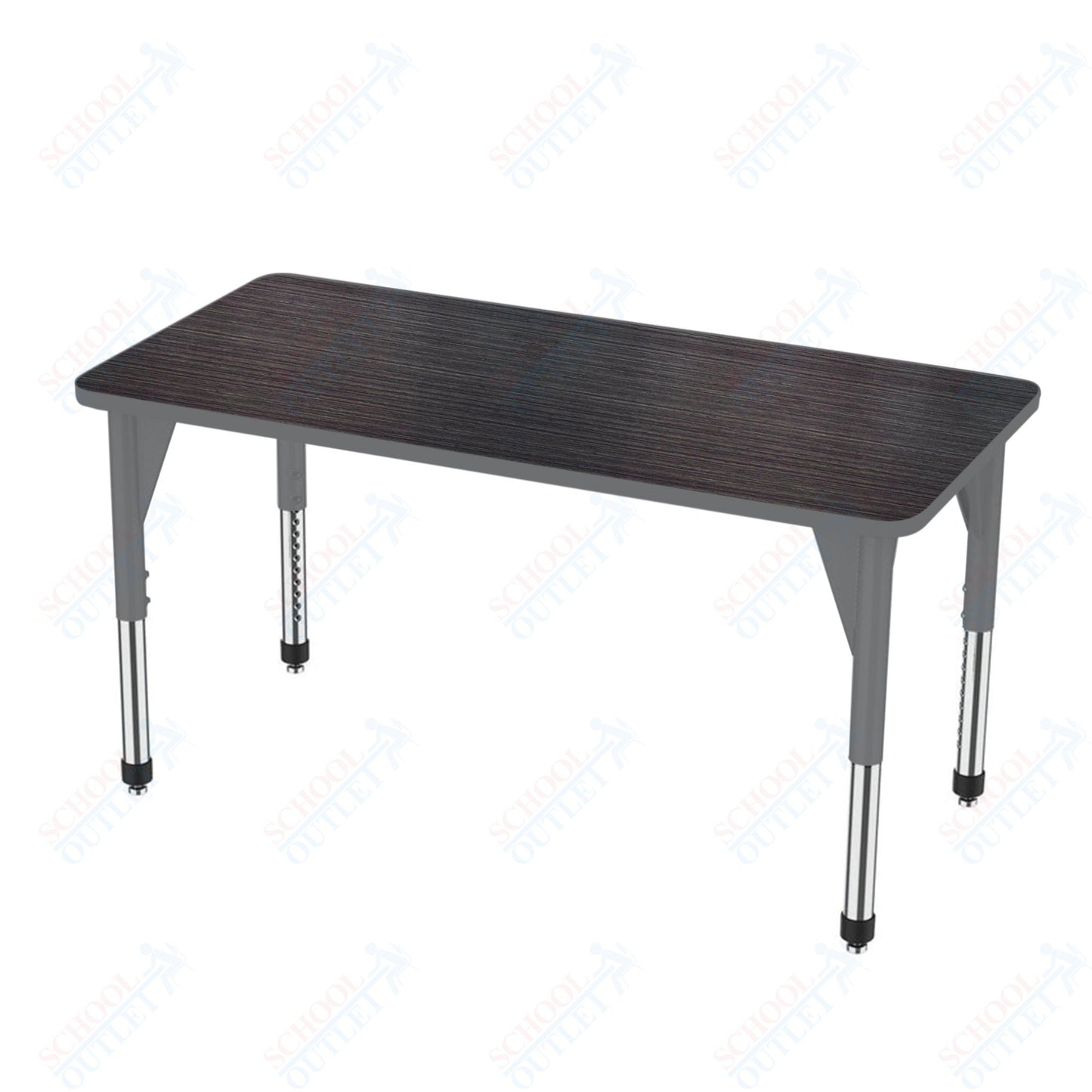 Marco Premier Series Rectangle Activity Table 30" x 60" Adjustable Height 21"-31" (43-2237-MB)