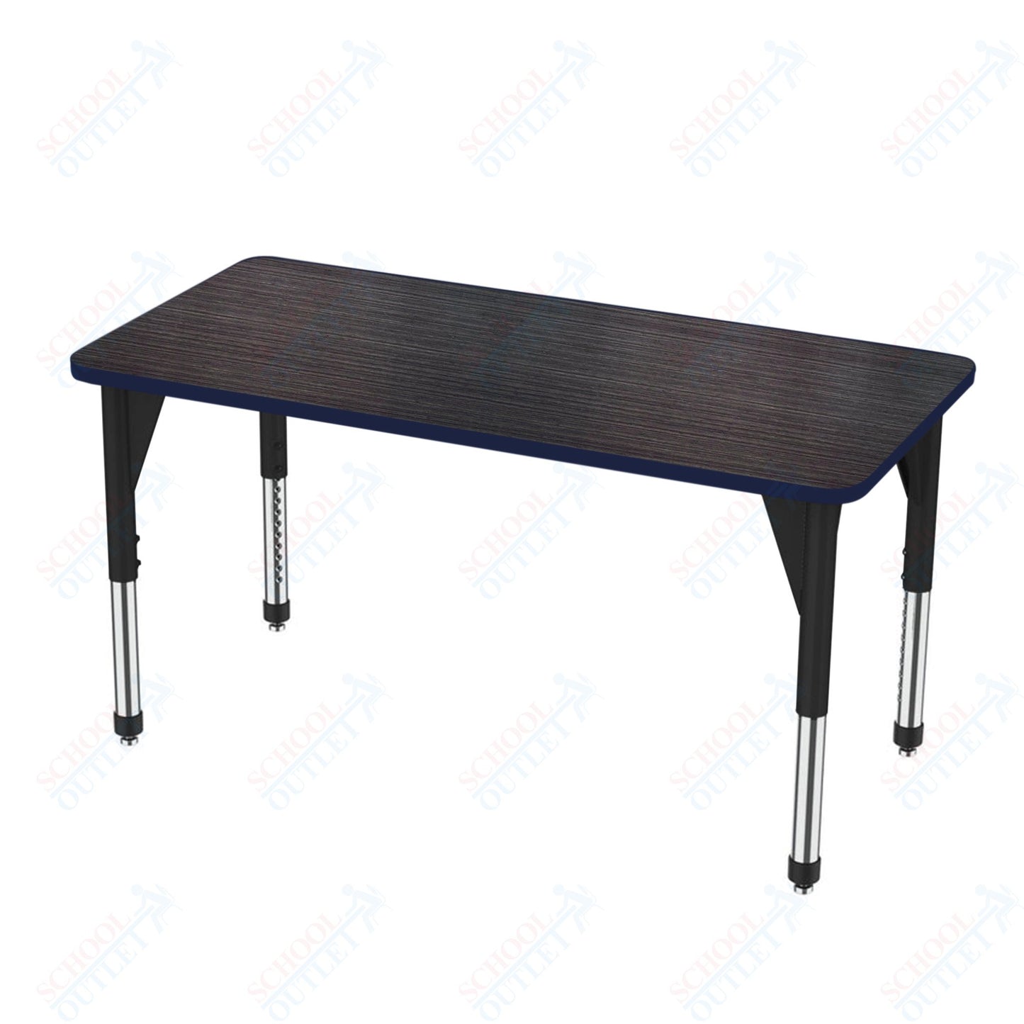 Marco Premier Series Rectangle Activity Table 30" x 60" Adjustable Height 21"-31" (43-2237-MB)