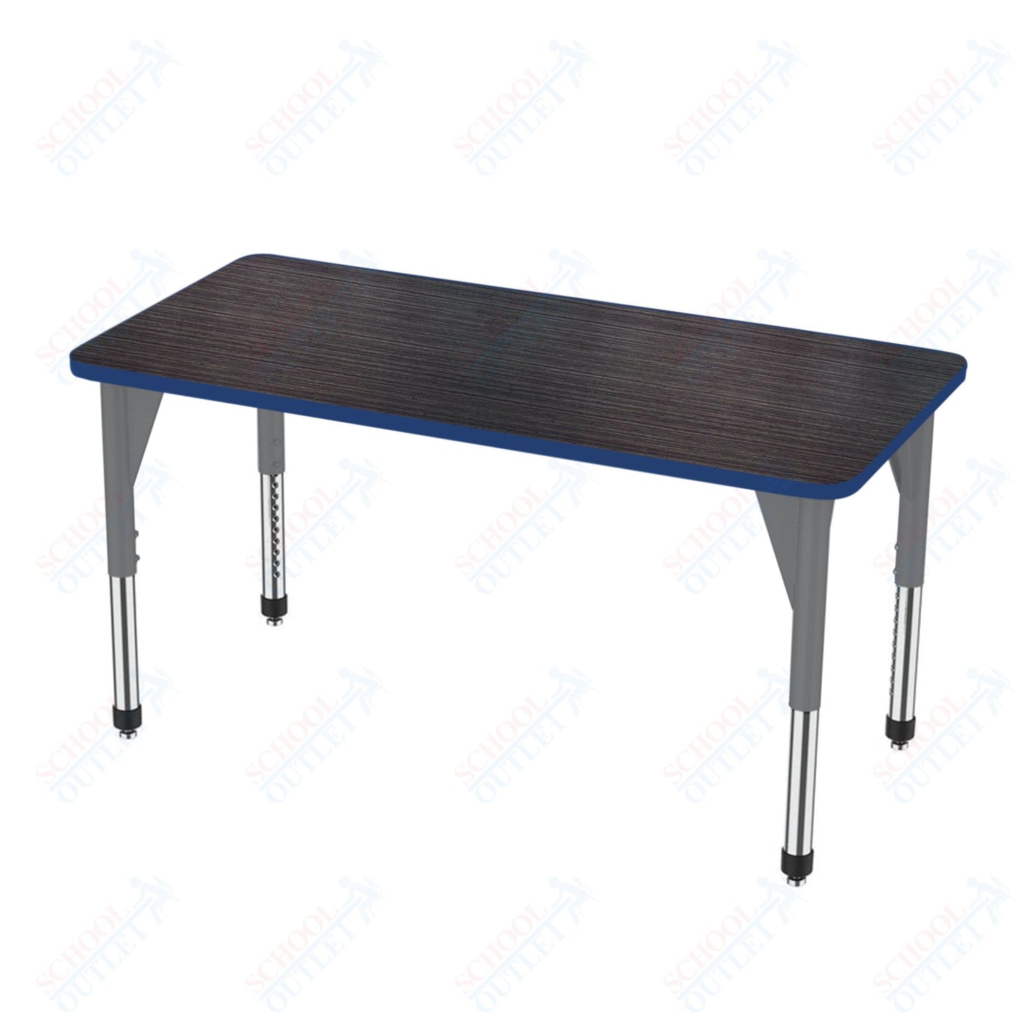 Marco Premier Series Rectangle Activity Table 30" x 60" Adjustable Height 21"-31" (43-2237-MB)