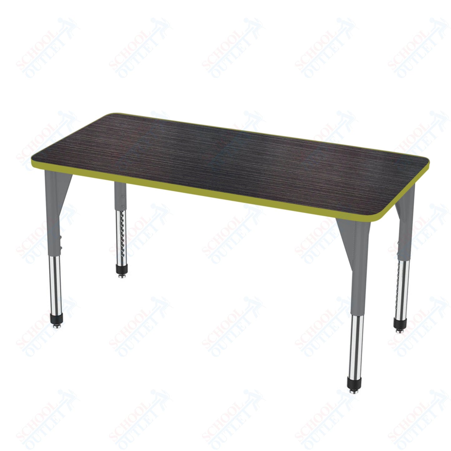 Marco Premier Series Rectangle Activity Table 30" x 60" Adjustable Height 21"-31" (43-2237-MB)