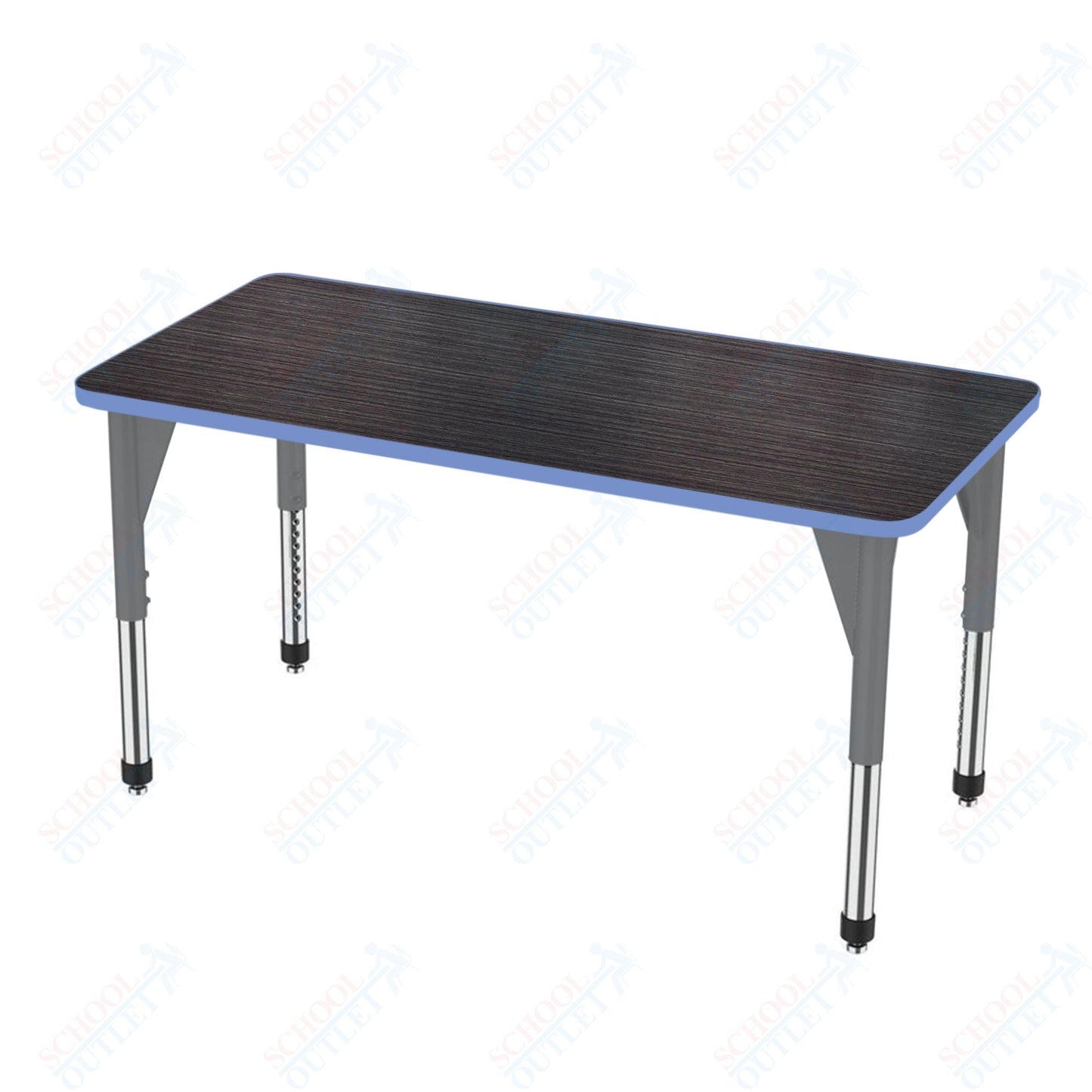 Marco Premier Series Rectangle Activity Table 30" x 60" Adjustable Height 21"-31" (43-2237-MB)