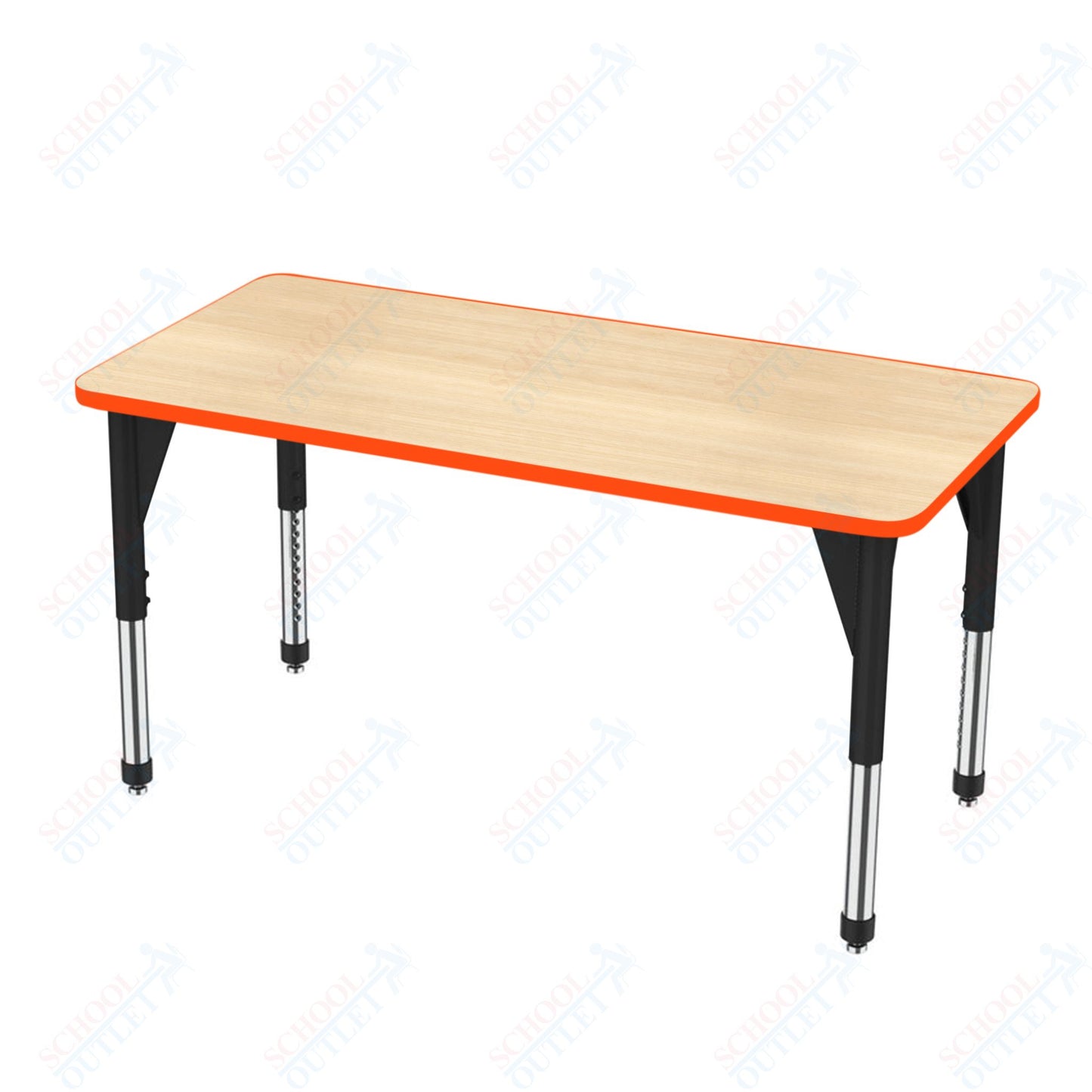 Marco Premier Series Rectangle Activity Table 30" x 60" Adjustable Height 21"-31" (43-2237-MB)