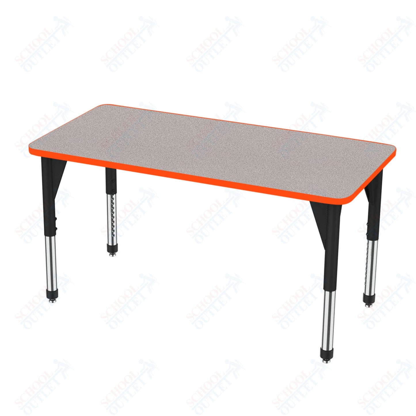 Marco Premier Series Rectangle Activity Table 30" x 60" Adjustable Height 21"-31" (43-2237-MB)