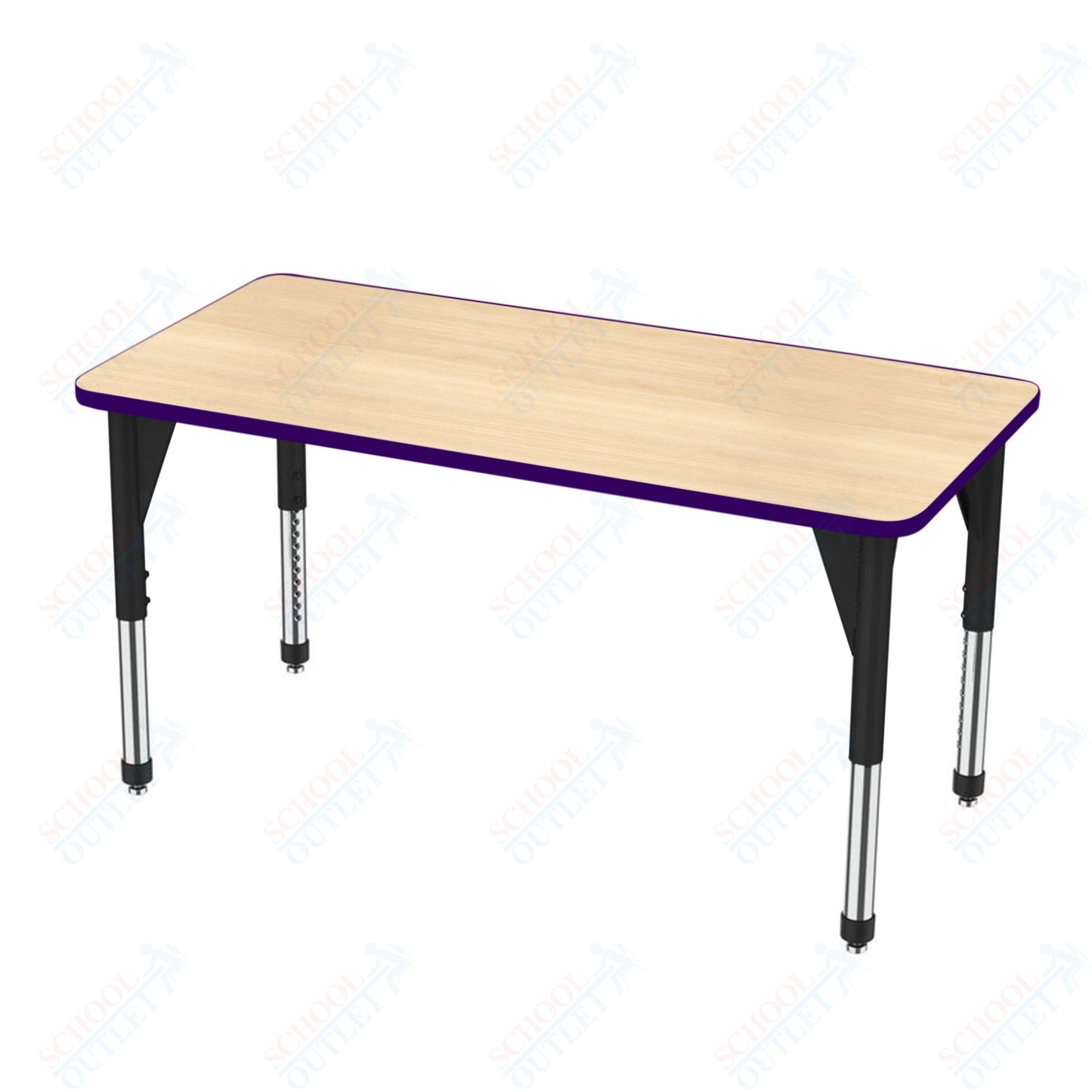 Marco Premier Series Rectangle Activity Table 30" x 60" Adjustable Height 21"-31" (43-2237-MB)