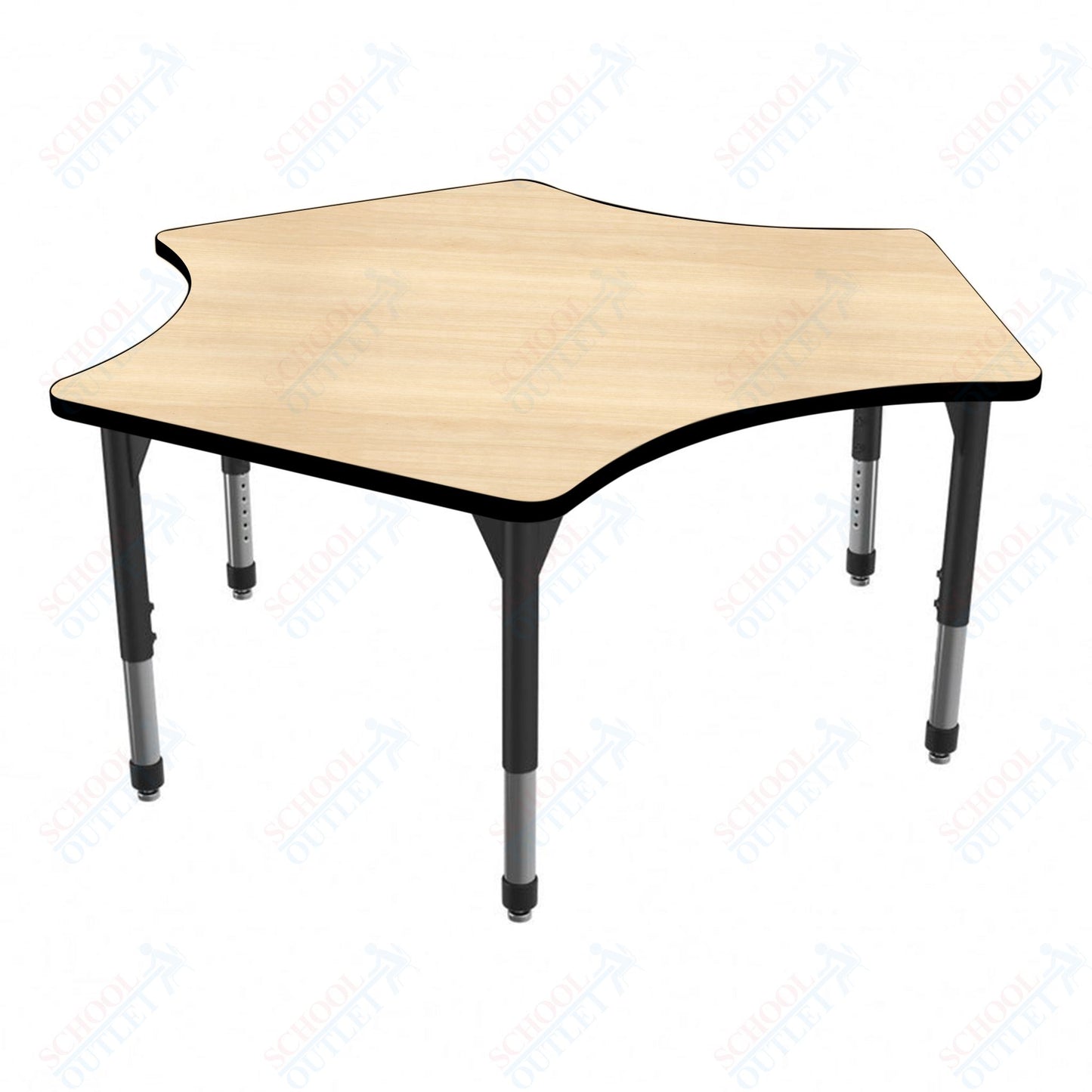 Marco Premier Series Delta Stand-Up Table 60" x 60" Adjustable Height 32"-42" (43-2251-MA)