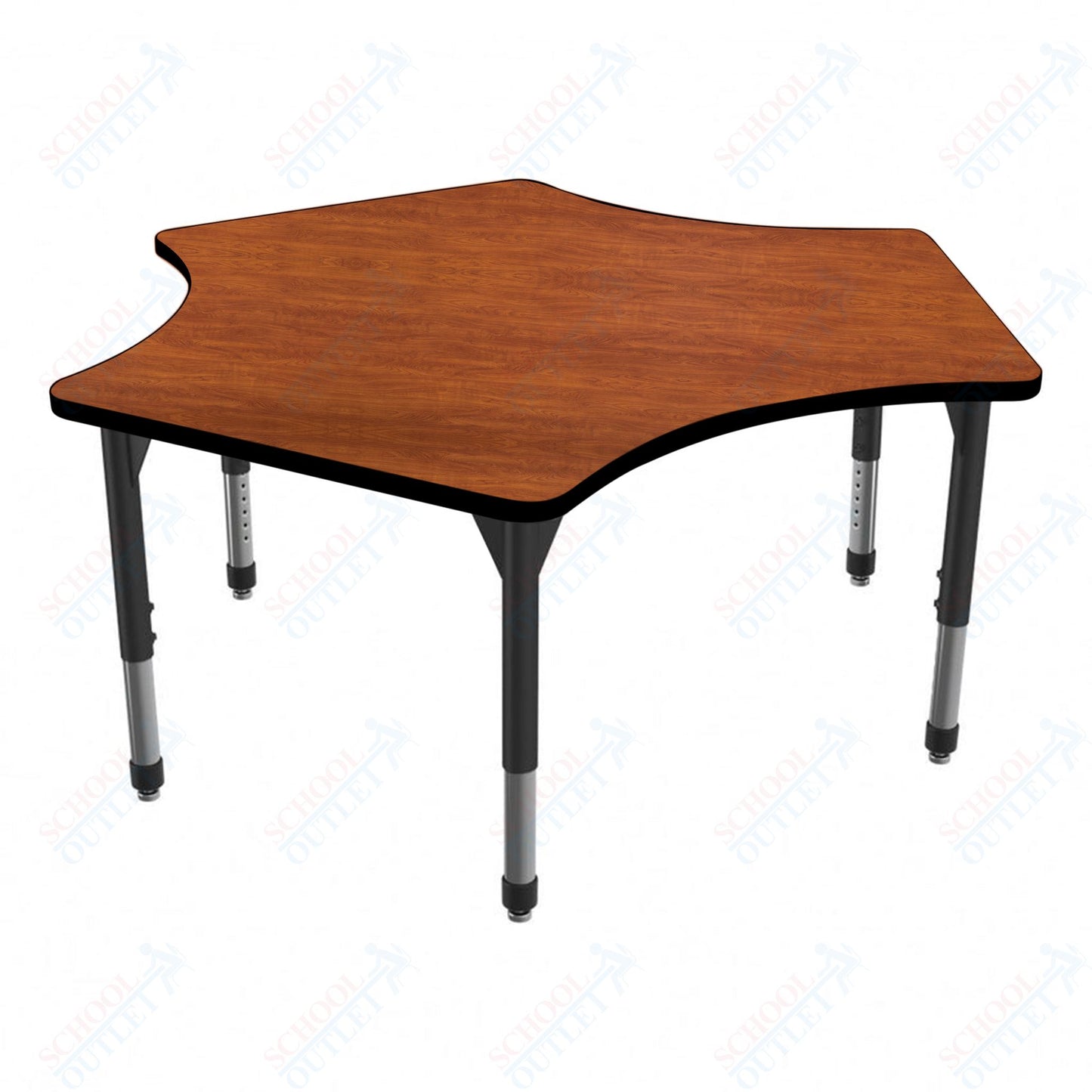 Marco Premier Series Delta Stand-Up Table 60" x 60" Adjustable Height 32"-42" (43-2251-MA)