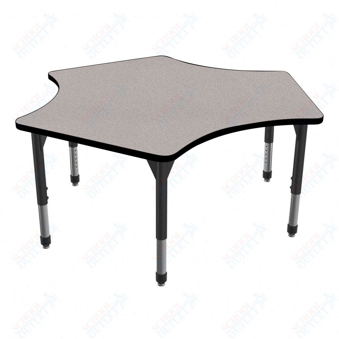 Marco Premier Series Delta Stand-Up Table 60" x 60" Adjustable Height 32"-42" (43-2251-MA)