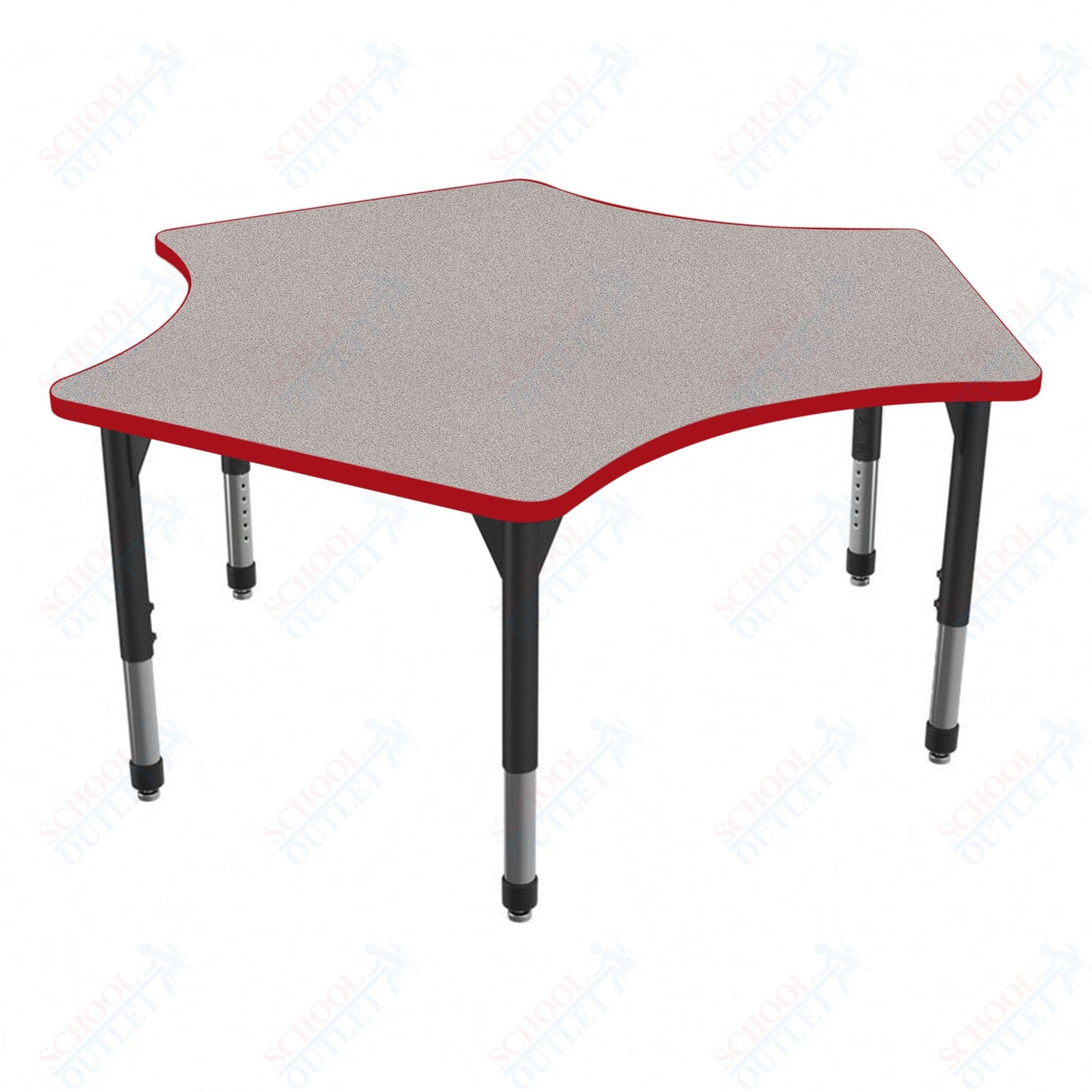 Marco Premier Series Delta Stand-Up Table 60" x 60" Adjustable Height 32"-42" (43-2251-MA)
