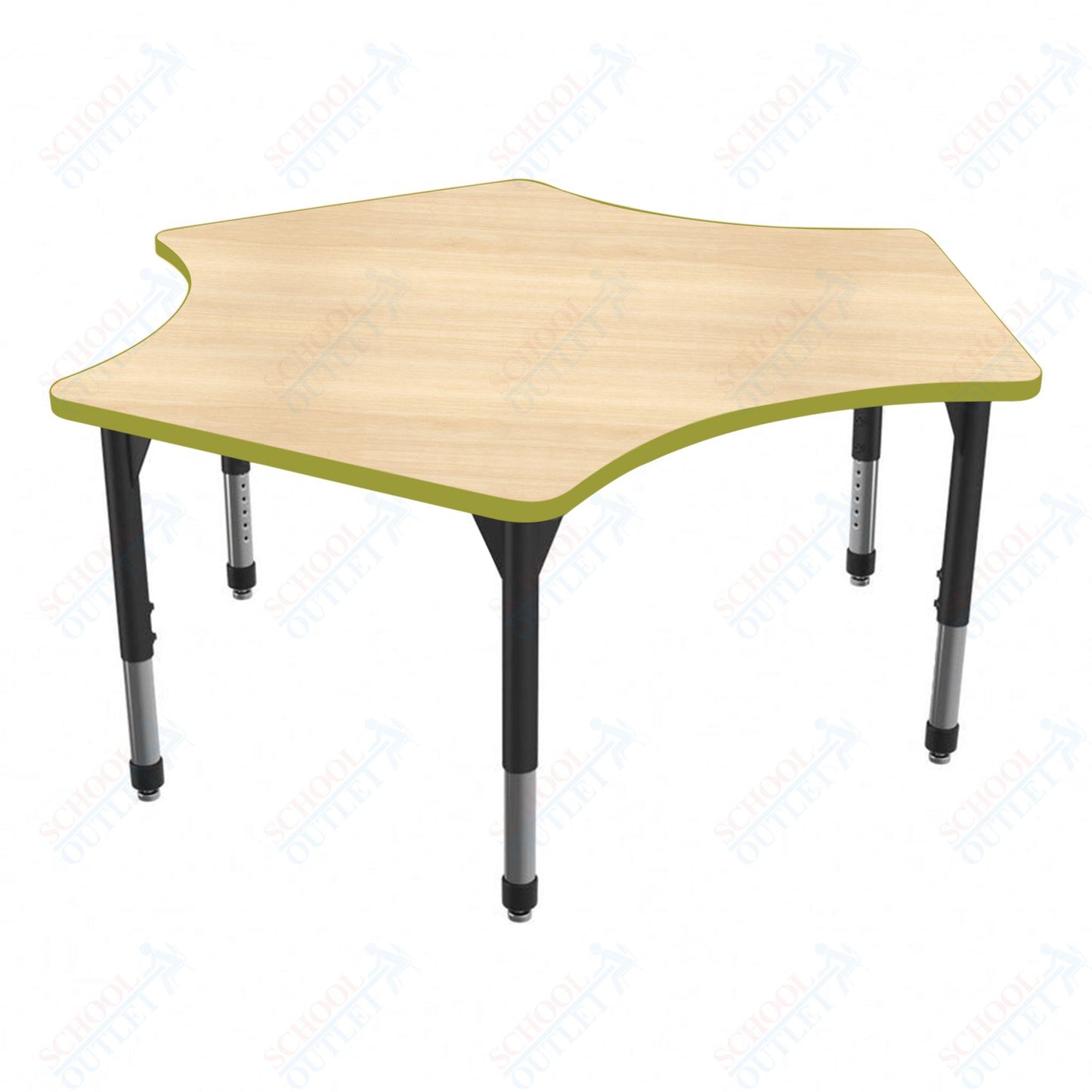 Marco Premier Series Delta Stand-Up Table 60" x 60" Adjustable Height 32"-42" (43-2251-MA)