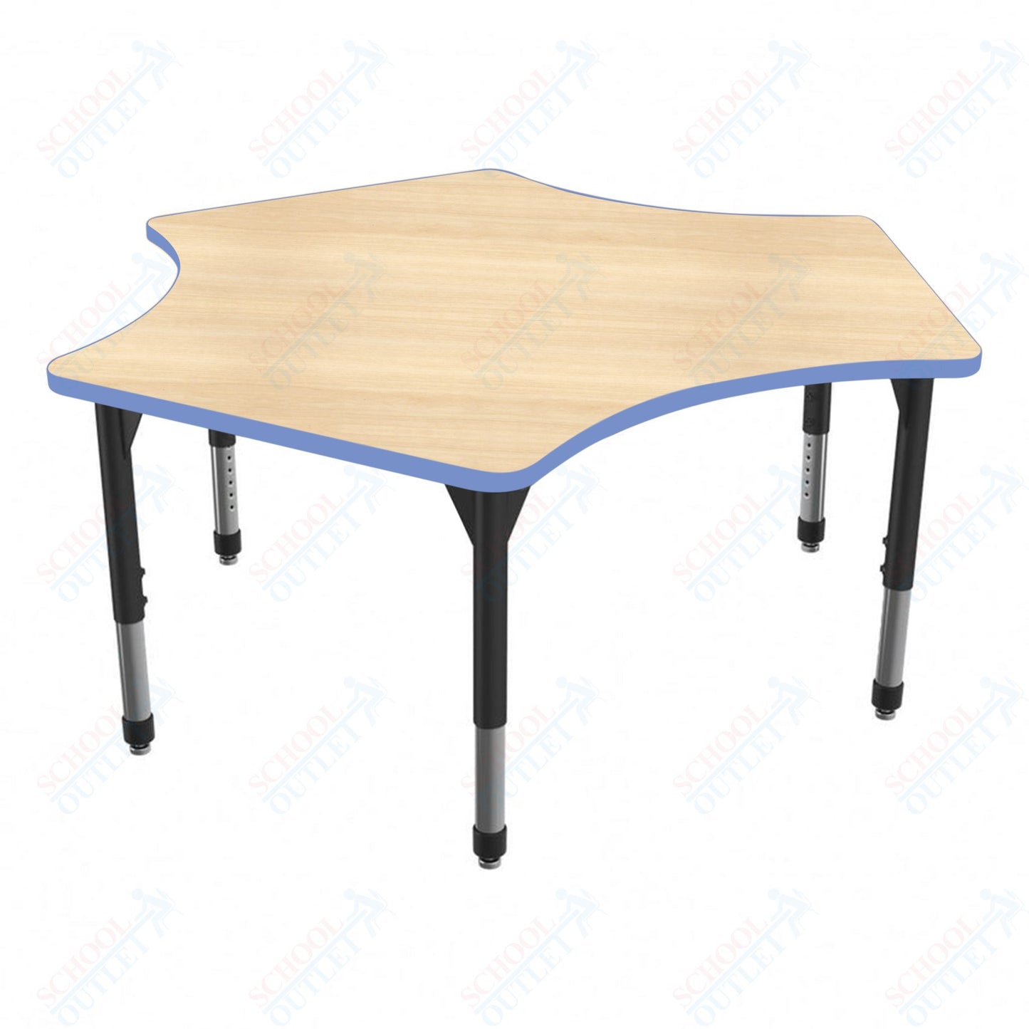 Marco Premier Series Delta Stand-Up Table 60" x 60" Adjustable Height 32"-42" (43-2251-MA)