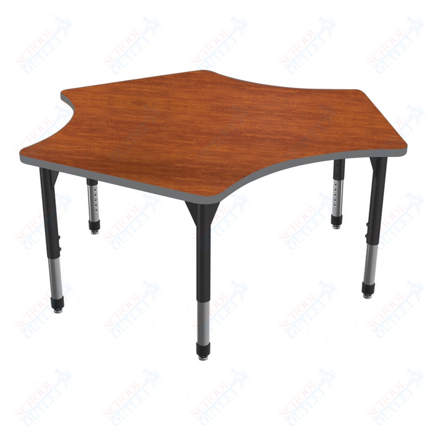 Marco Premier Series Delta Stand-Up Table 60" x 60" Adjustable Height 32"-42" (43-2251-MA)