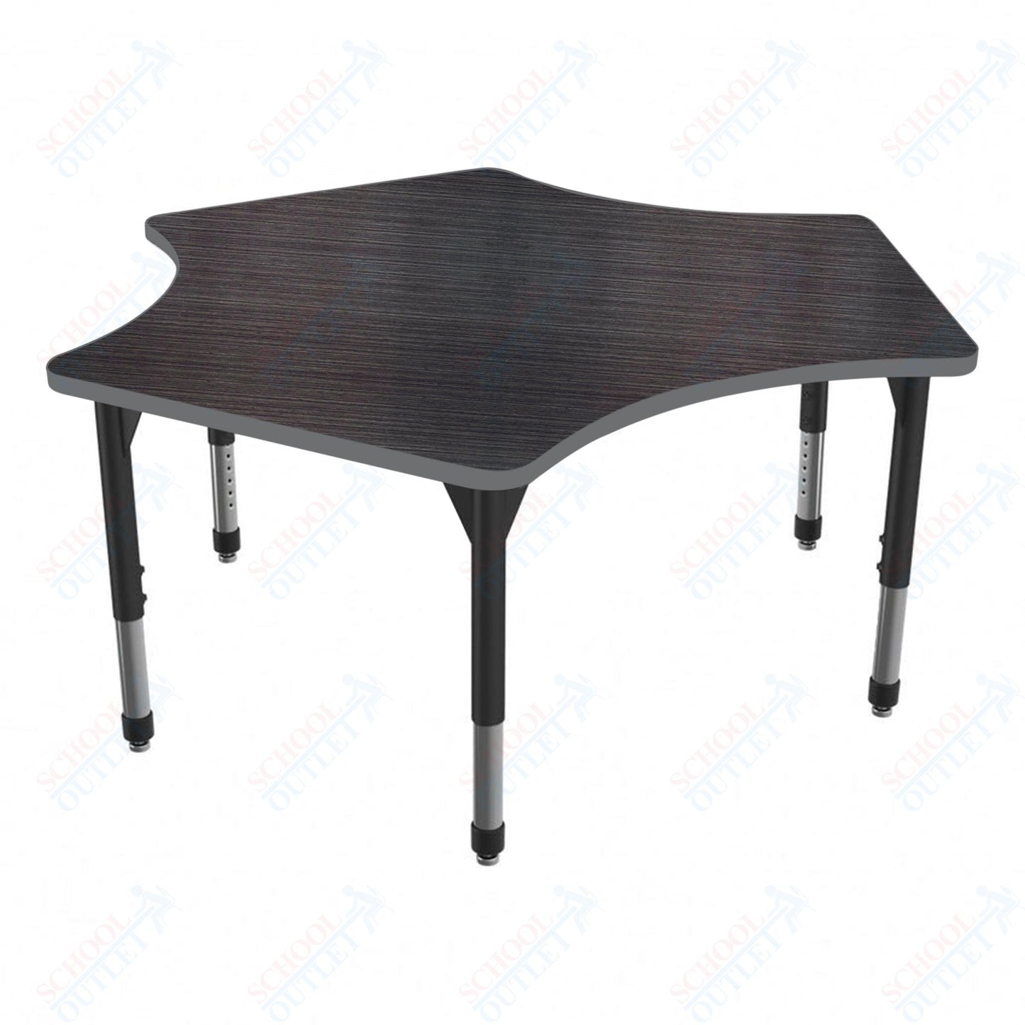 Marco Premier Series Delta Stand-Up Table 60" x 60" Adjustable Height 32"-42" (43-2251-MA)