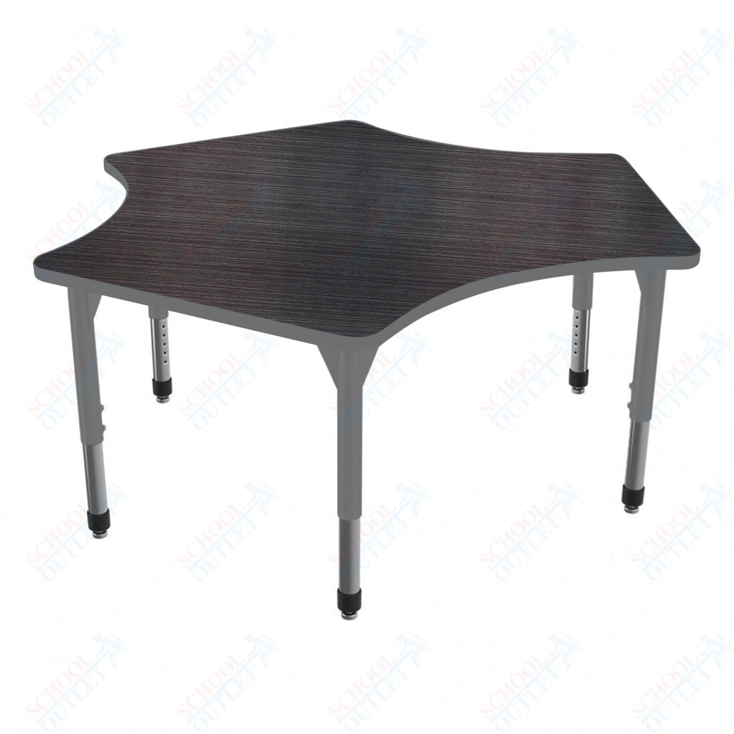 Marco Premier Series Delta Stand-Up Table 60" x 60" Adjustable Height 32"-42" (43-2251-MA)