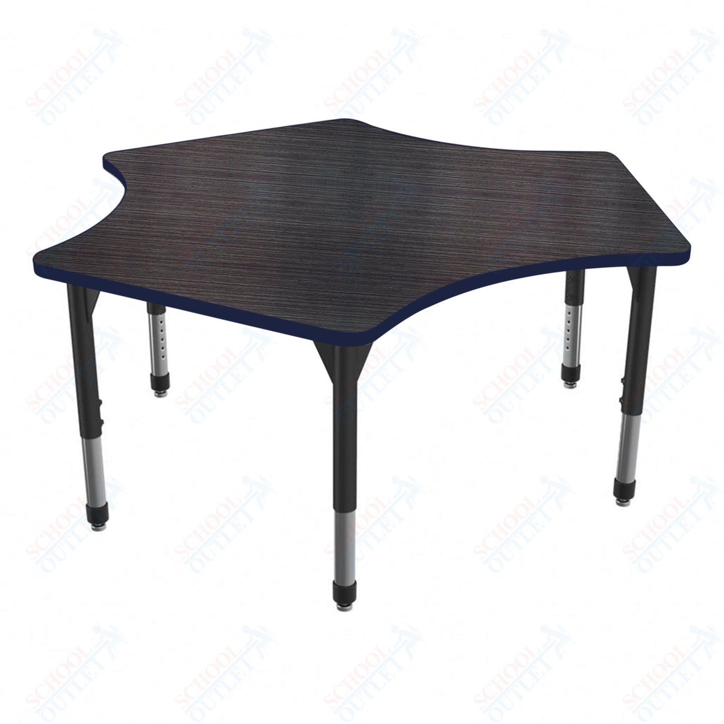 Marco Premier Series Delta Stand-Up Table 60" x 60" Adjustable Height 32"-42" (43-2251-MA)
