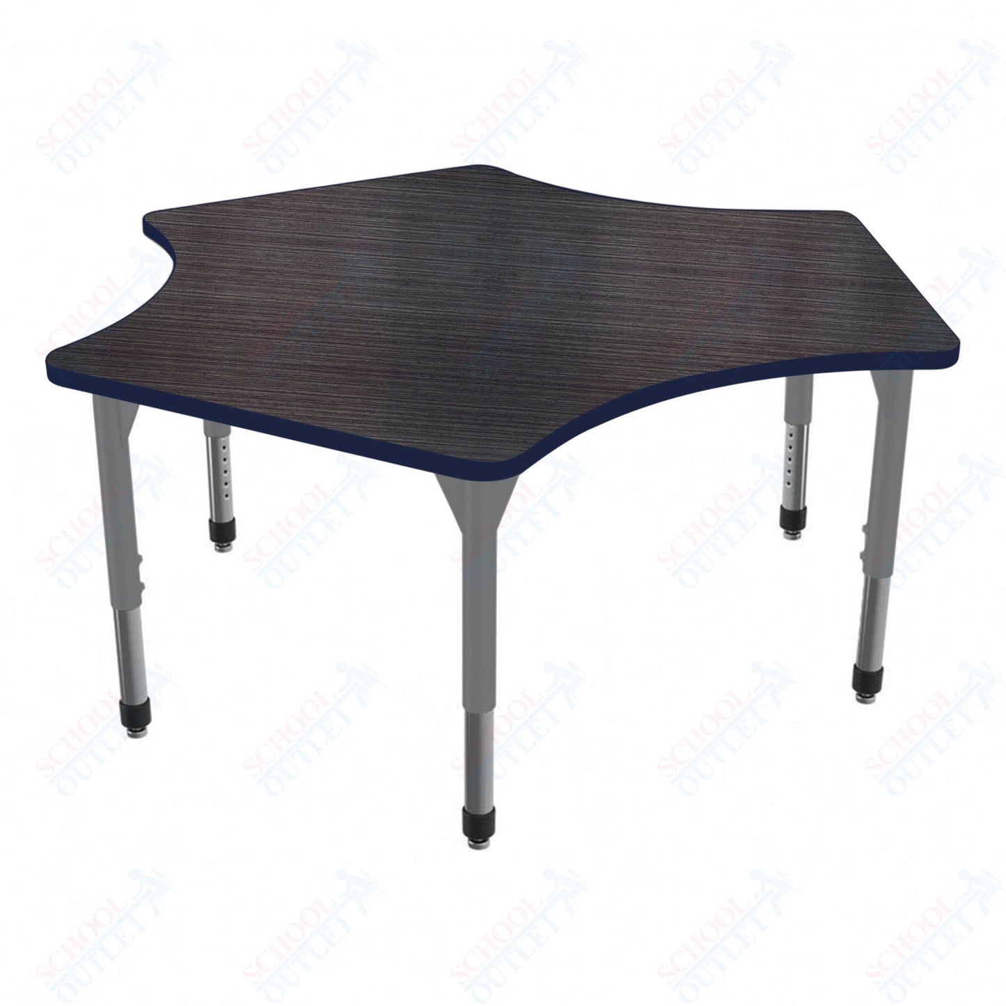 Marco Premier Series Delta Stand-Up Table 60" x 60" Adjustable Height 32"-42" (43-2251-MA)