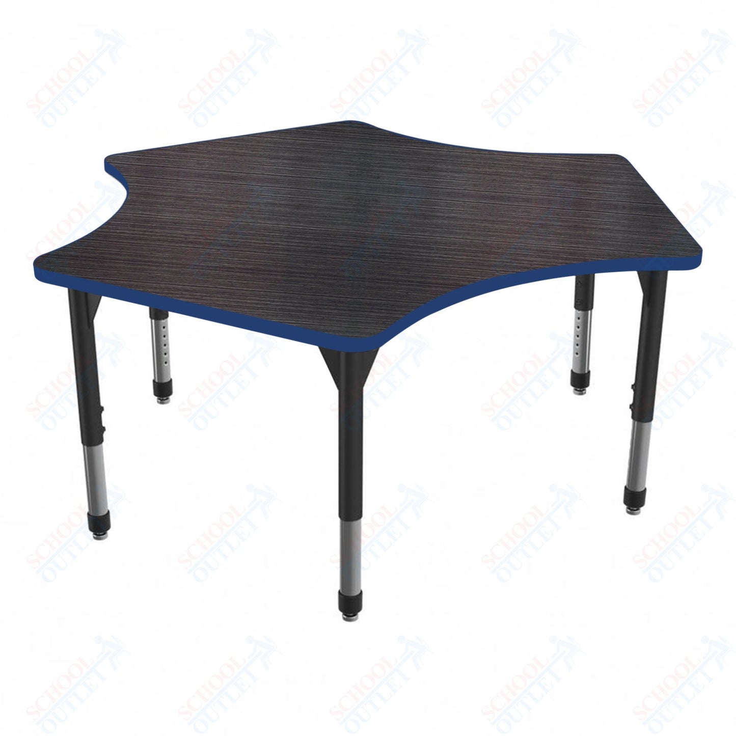 Marco Premier Series Delta Stand-Up Table 60" x 60" Adjustable Height 32"-42" (43-2251-MA)