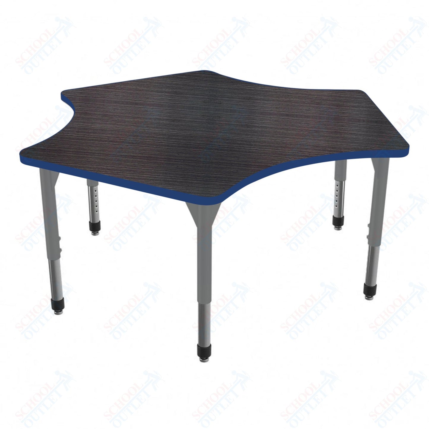 Marco Premier Series Delta Stand-Up Table 60" x 60" Adjustable Height 32"-42" (43-2251-MA)