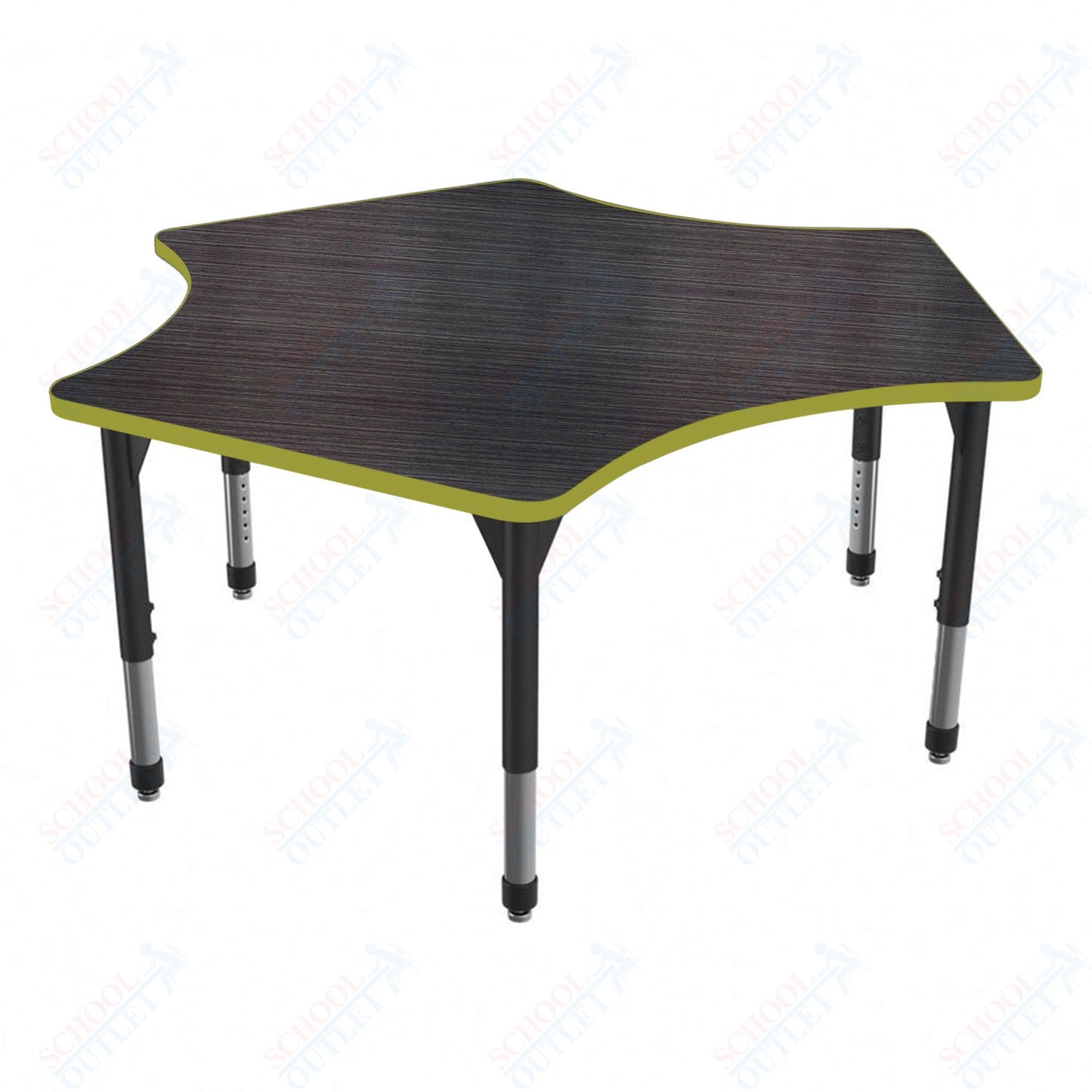 Marco Premier Series Delta Stand-Up Table 60" x 60" Adjustable Height 32"-42" (43-2251-MA)