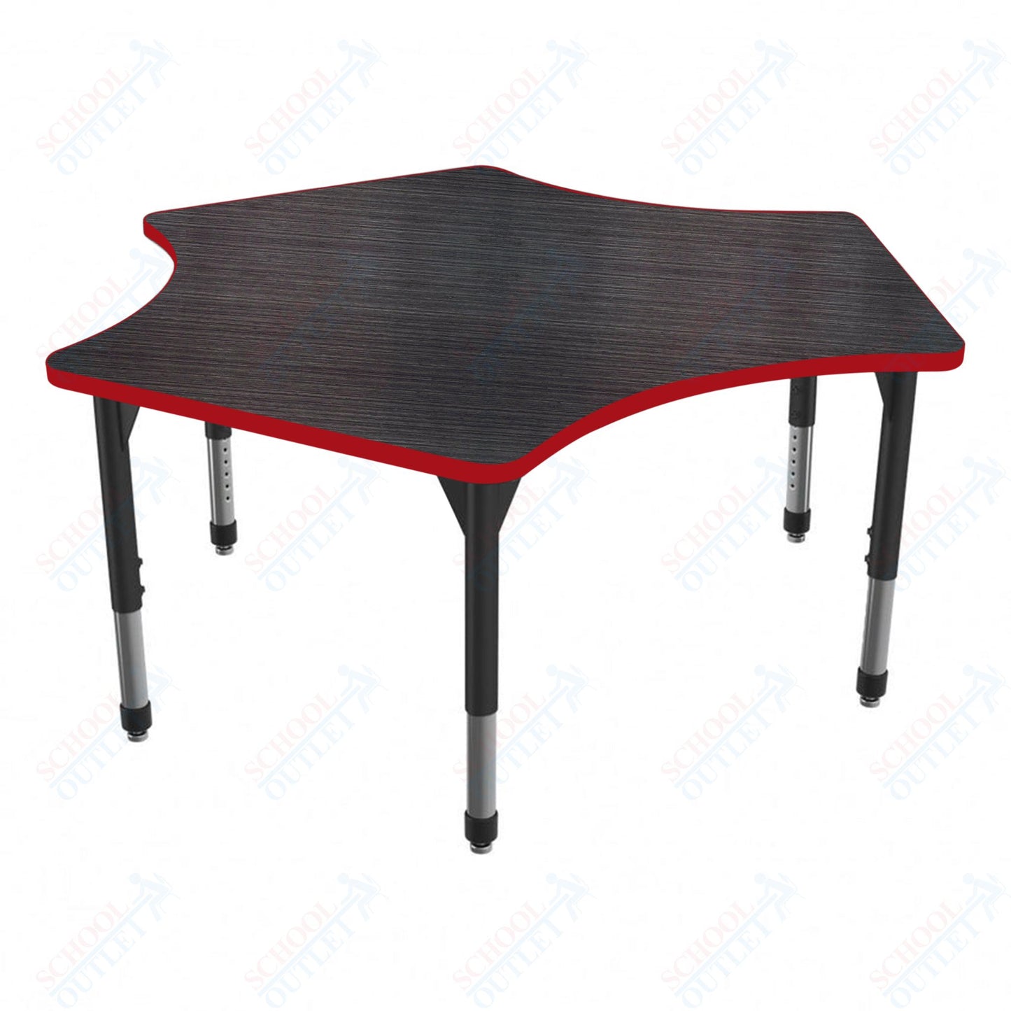 Marco Premier Series Delta Stand-Up Table 60" x 60" Adjustable Height 32"-42" (43-2251-MA)