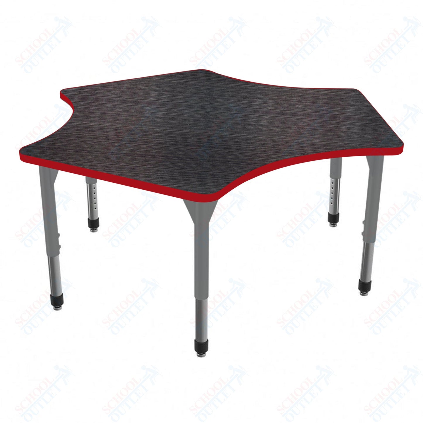 Marco Premier Series Delta Stand-Up Table 60" x 60" Adjustable Height 32"-42" (43-2251-MA)