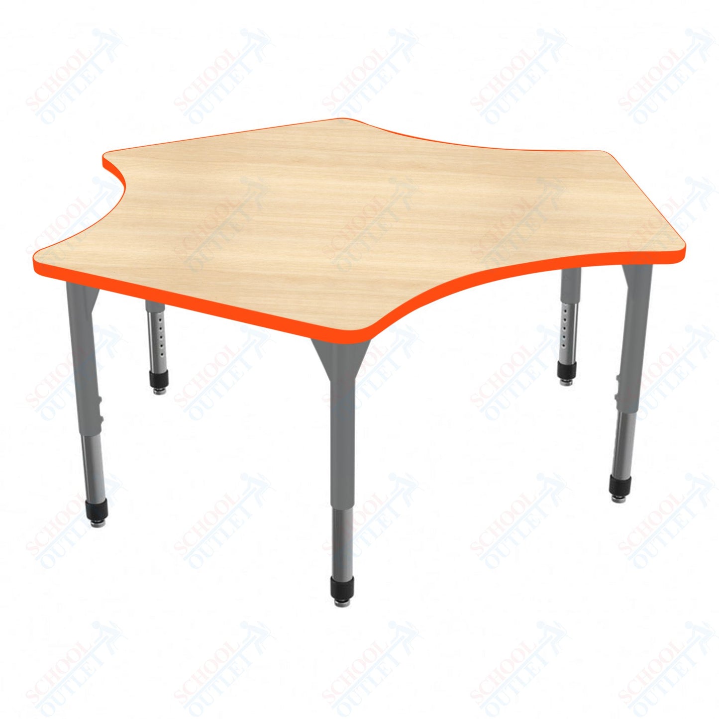 Marco Premier Series Delta Stand-Up Table 60" x 60" Adjustable Height 32"-42" (43-2251-MA)