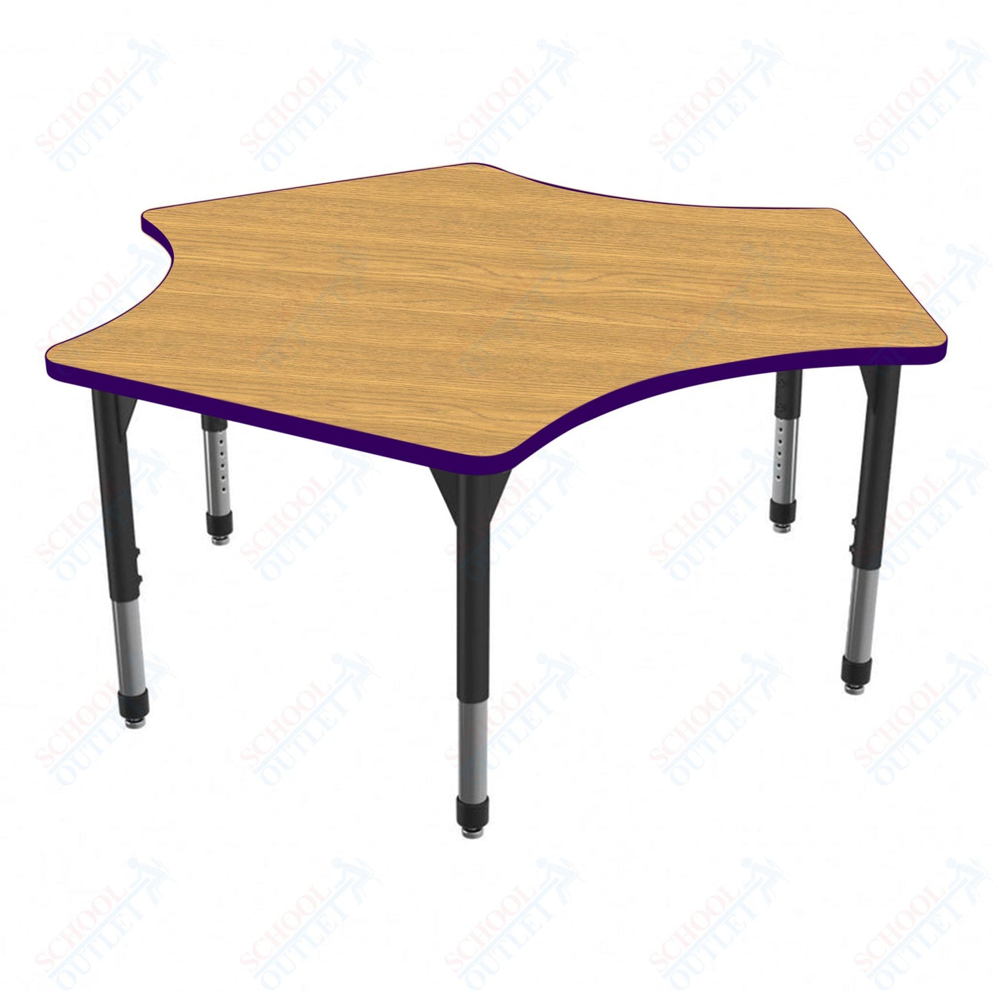 Marco Premier Series Delta Stand-Up Table 60" x 60" Adjustable Height 32"-42" (43-2251-MA)
