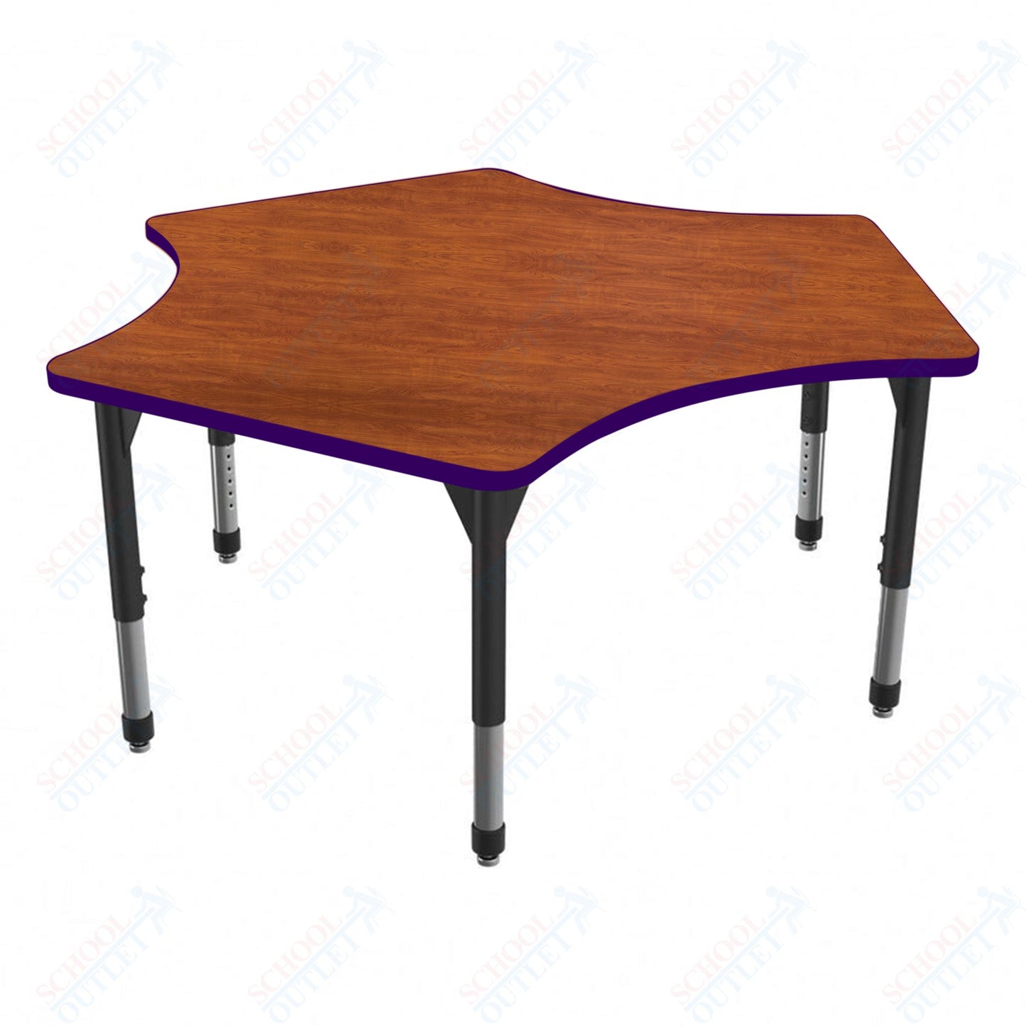 Marco Premier Series Delta Stand-Up Table 60" x 60" Adjustable Height 32"-42" (43-2251-MA)