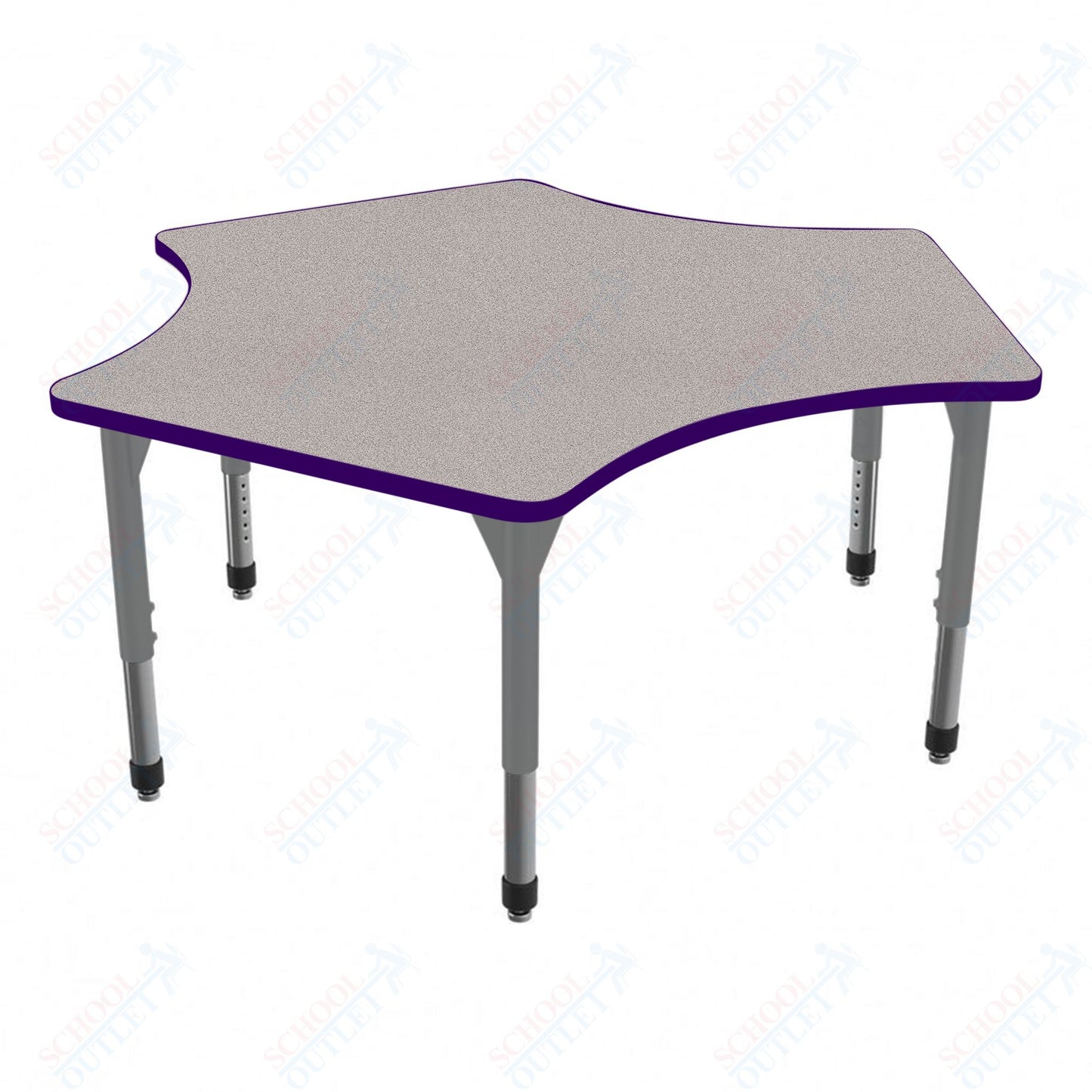 Marco Premier Series Delta Stand-Up Table 60" x 60" Adjustable Height 32"-42" (43-2251-MA)