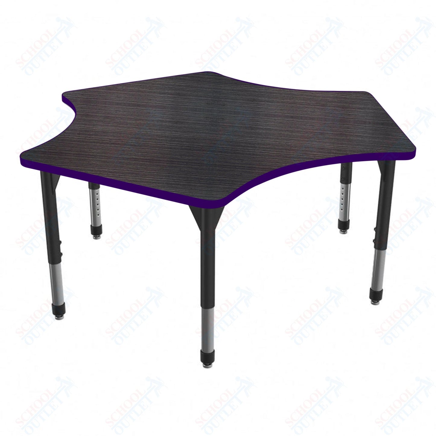Marco Premier Series Delta Stand-Up Table 60" x 60" Adjustable Height 32"-42" (43-2251-MA)