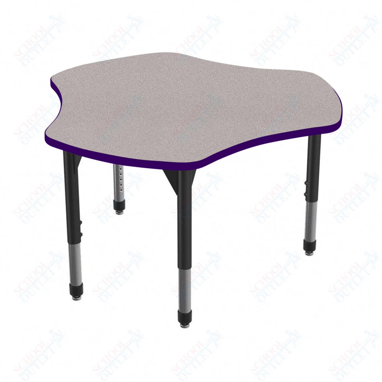 Marco Premier Series 48" Triad Stand-Up Table Adjustable Height 32"-42" (43-2264-MA)