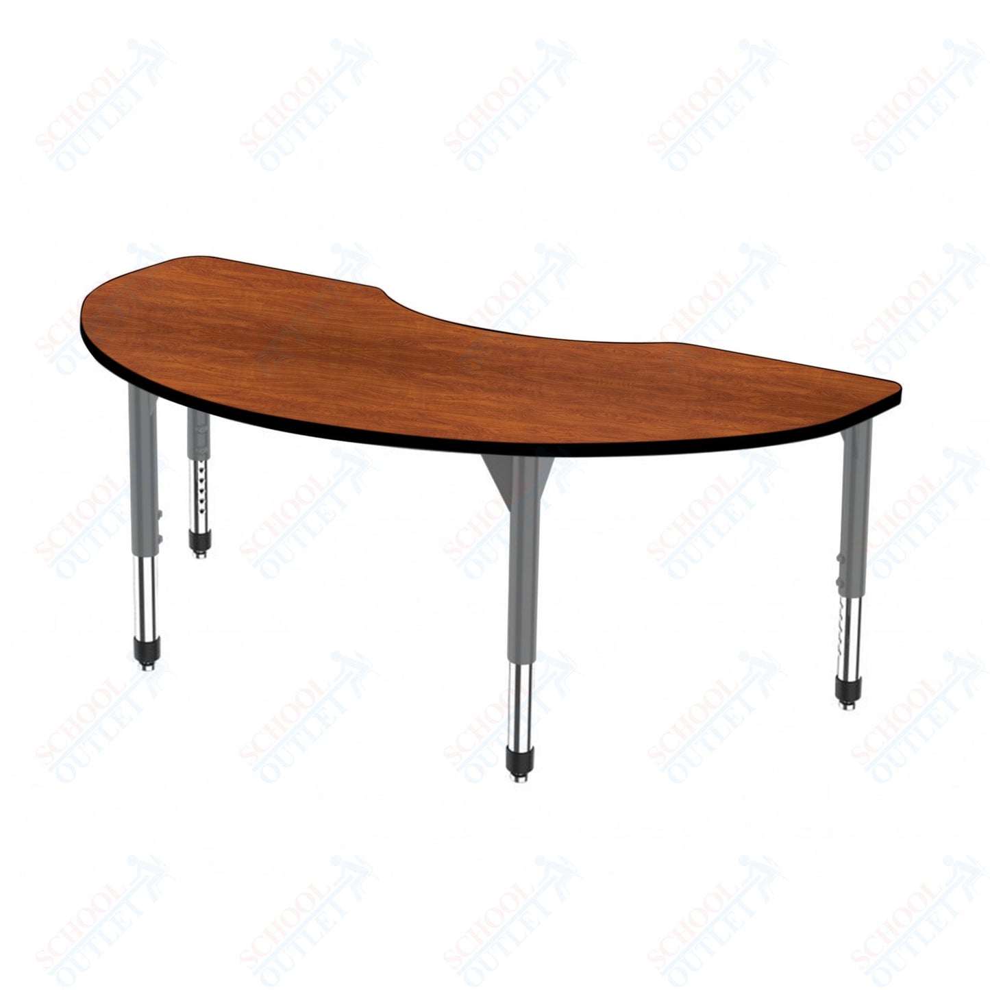 Marco Premier Series Kidney Stand-Up Table 36" x 72" Adjustable Height 32"-42" (43-2267-MA)