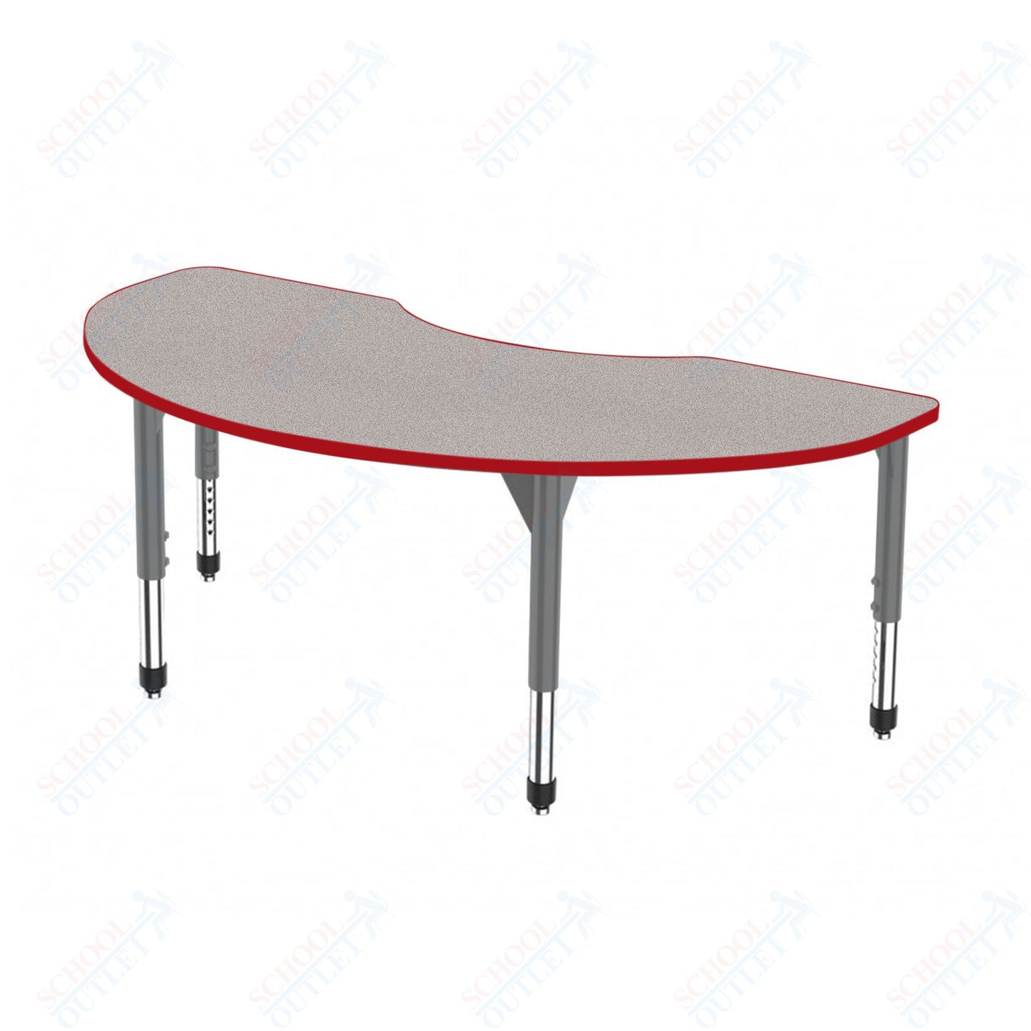Marco Premier Series Kidney Stand-Up Table 36" x 72" Adjustable Height 32"-42" (43-2267-MA)