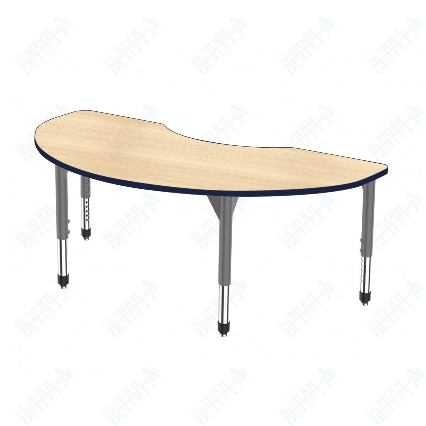 Marco Premier Series Kidney Stand-Up Table 36" x 72" Adjustable Height 32"-42" (43-2267-MA)