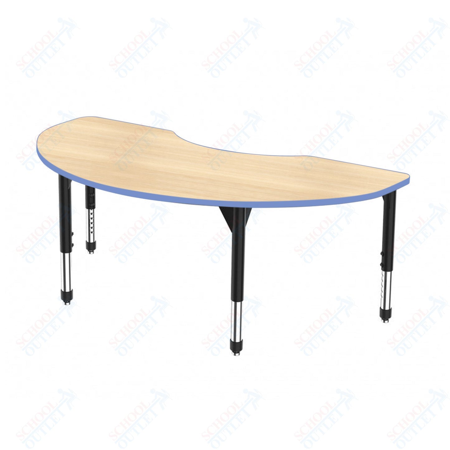 Marco Premier Series Kidney Stand-Up Table 36" x 72" Adjustable Height 32"-42" (43-2267-MA)