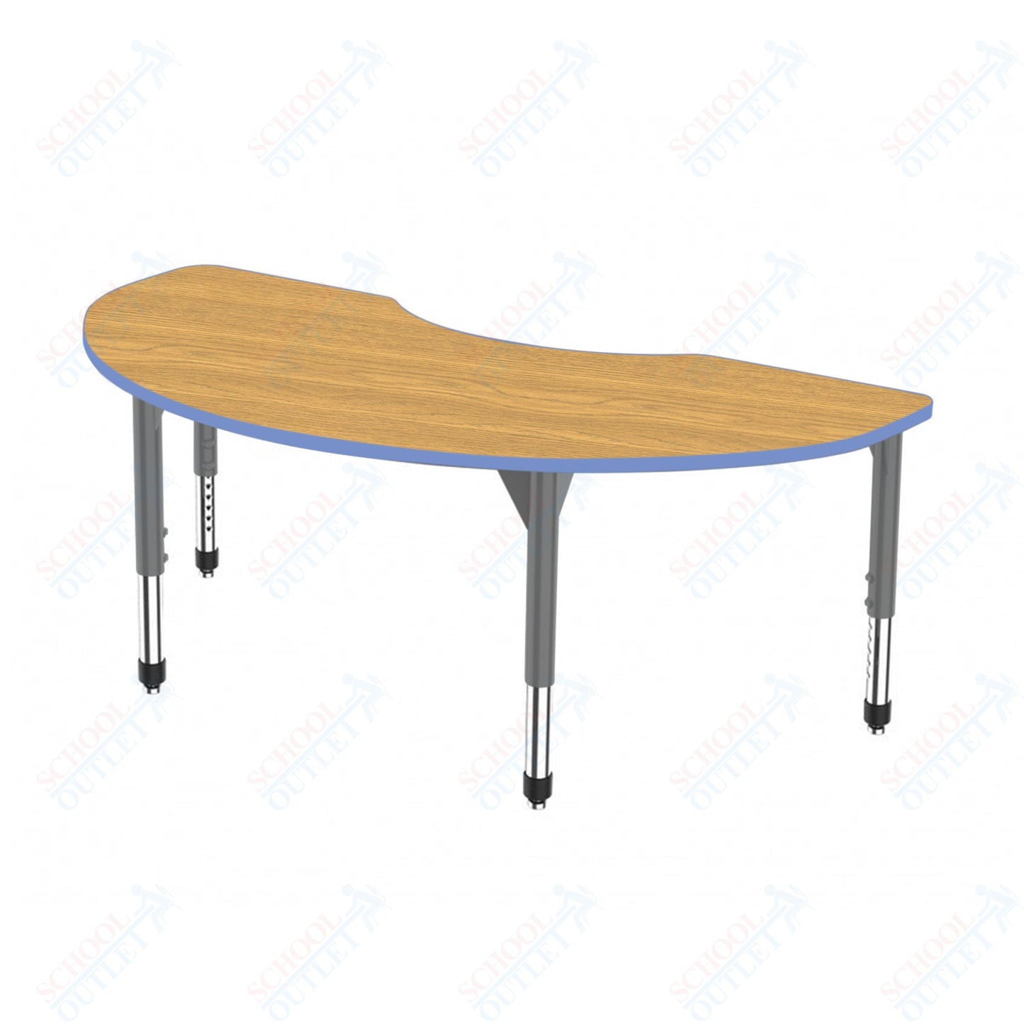 Marco Premier Series Kidney Stand-Up Table 36" x 72" Adjustable Height 32"-42" (43-2267-MA)