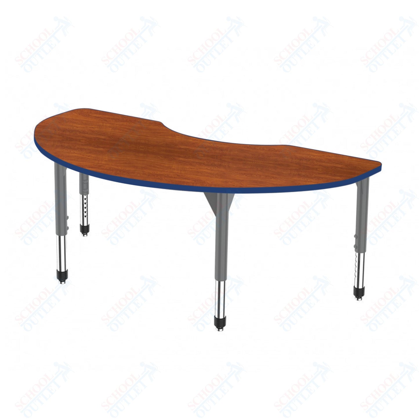 Marco Premier Series Kidney Stand-Up Table 36" x 72" Adjustable Height 32"-42" (43-2267-MA)