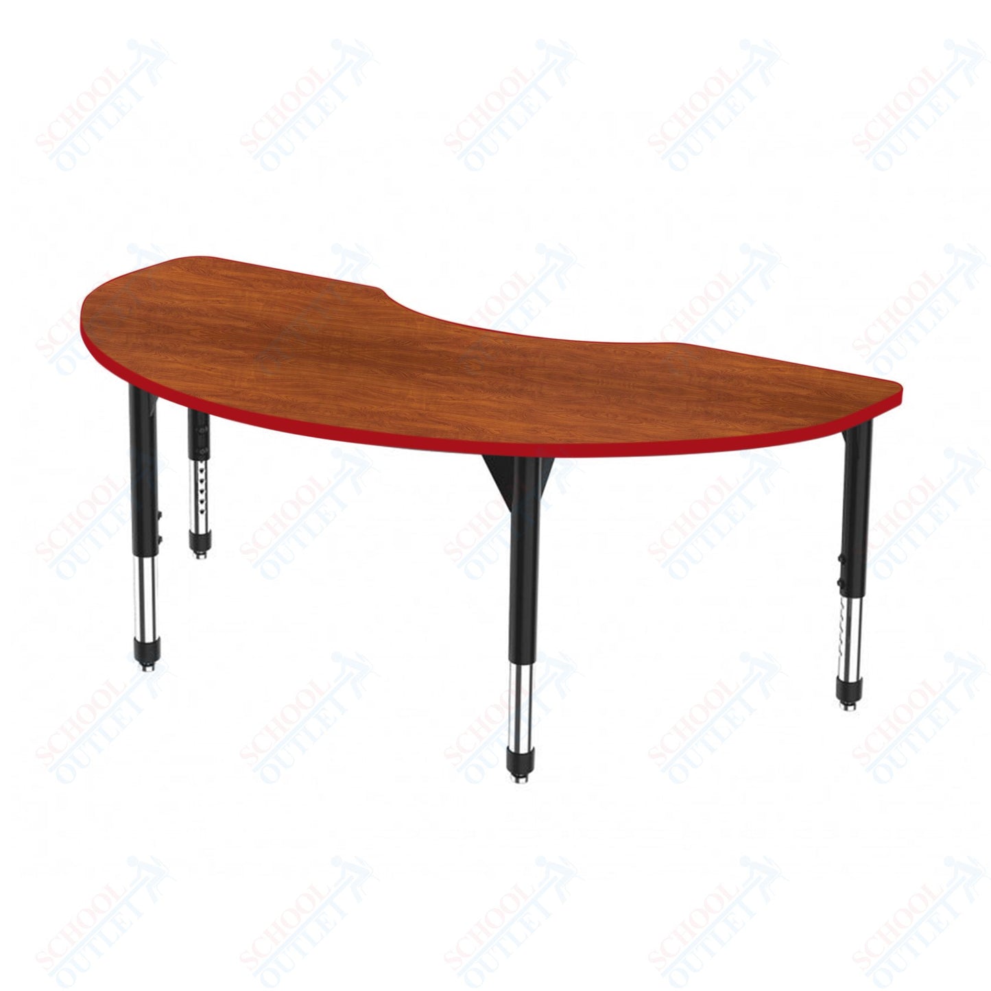 Marco Premier Series Kidney Stand-Up Table 36" x 72" Adjustable Height 32"-42" (43-2267-MA)