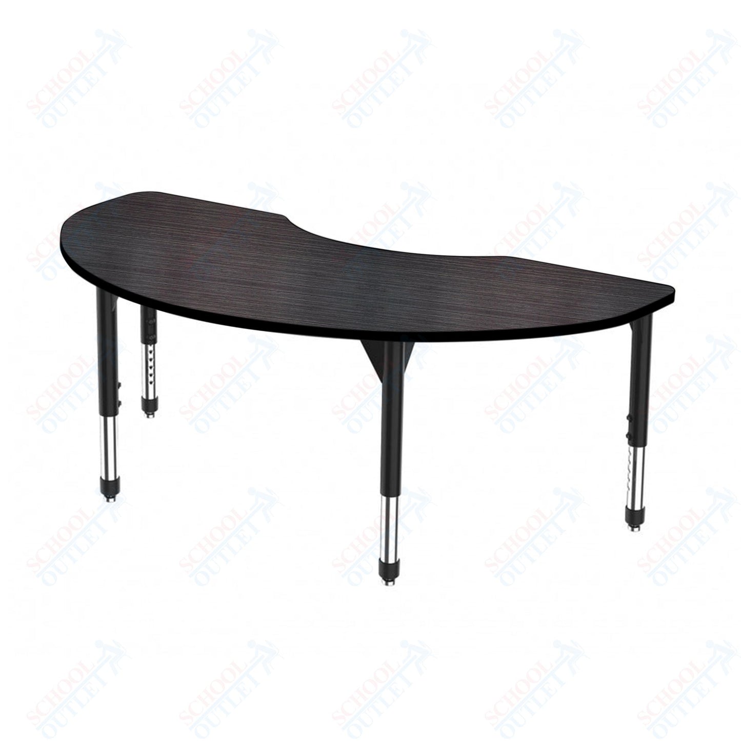Marco Premier Series Kidney Stand-Up Table 36" x 72" Adjustable Height 32"-42" (43-2267-MA)