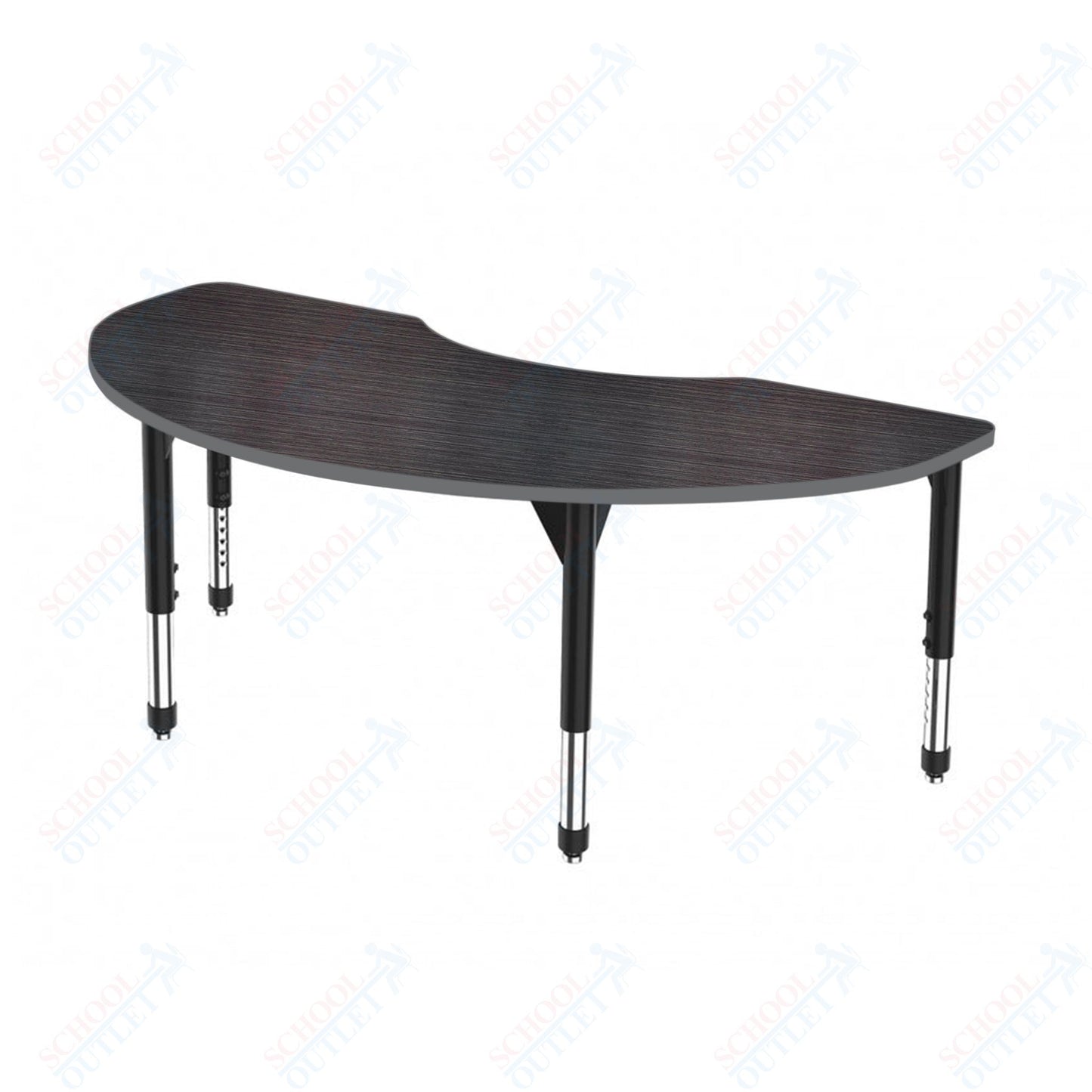 Marco Premier Series Kidney Stand-Up Table 36" x 72" Adjustable Height 32"-42" (43-2267-MA)