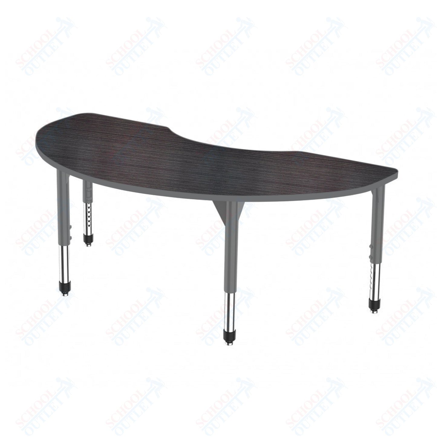 Marco Premier Series Kidney Stand-Up Table 36" x 72" Adjustable Height 32"-42" (43-2267-MA)